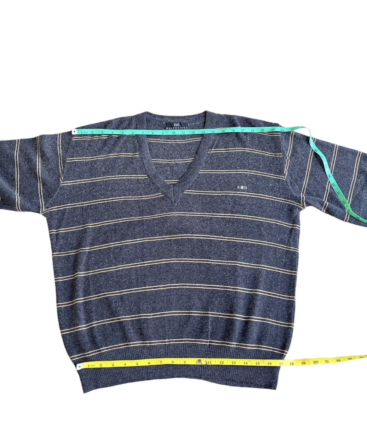Balenciaga × Vintage Vintage Balenciaga Knitwear Unisex Size US L / EU 52-54 / 3 - 8 Thumbnail