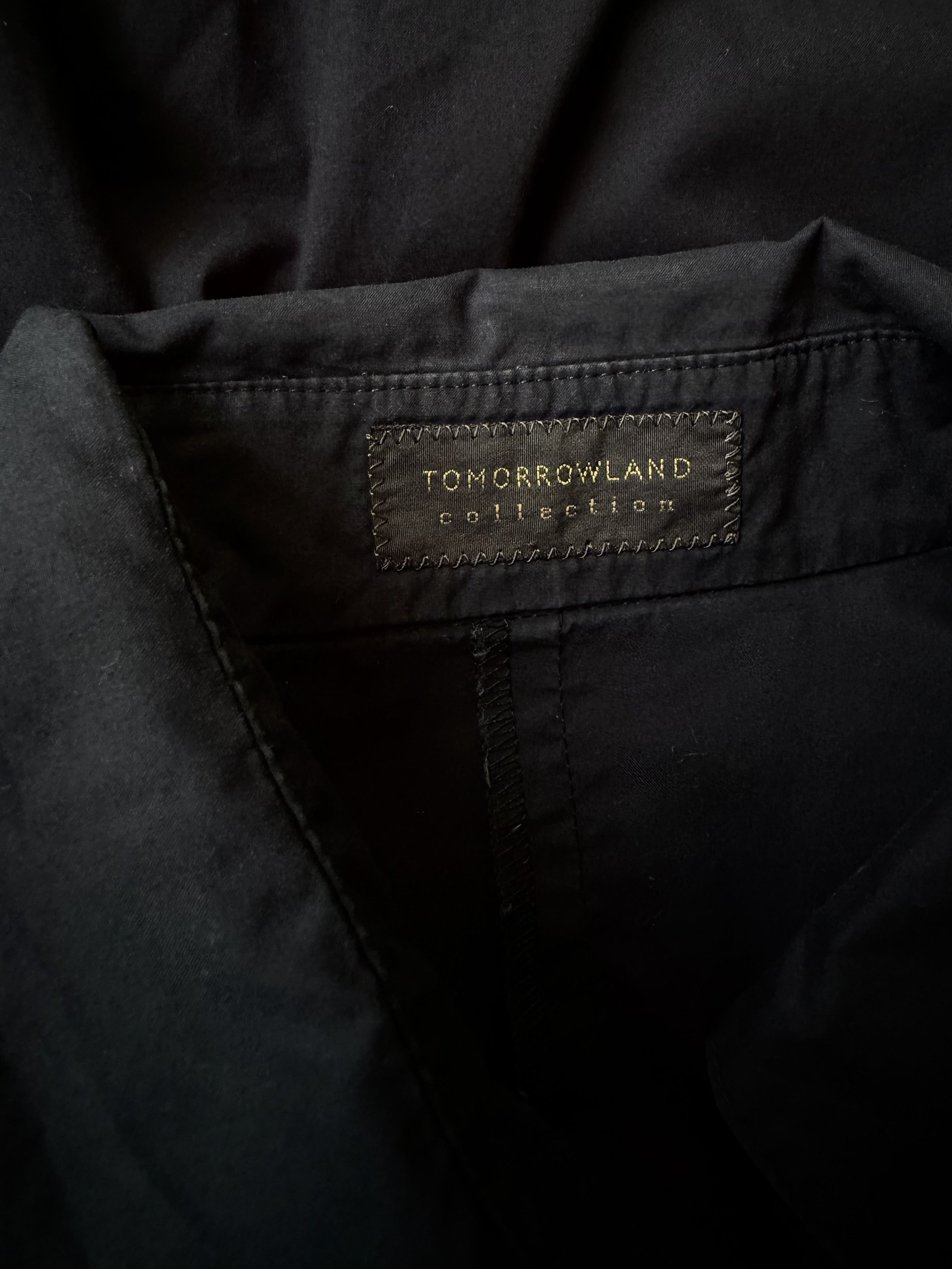 Tomorrowland Tomorrowland Black Pleated Shirt Dress Japan Midi Size S-M Size M / US 6-8 / IT 42-44 - 7 Thumbnail