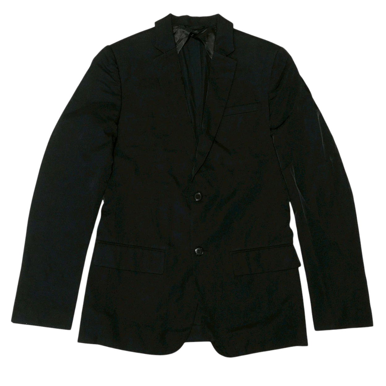 Helmut Lang Vintage 00s Helmut Lang Classic Black Tailored Blazer Size 36S - 1 Thumbnail