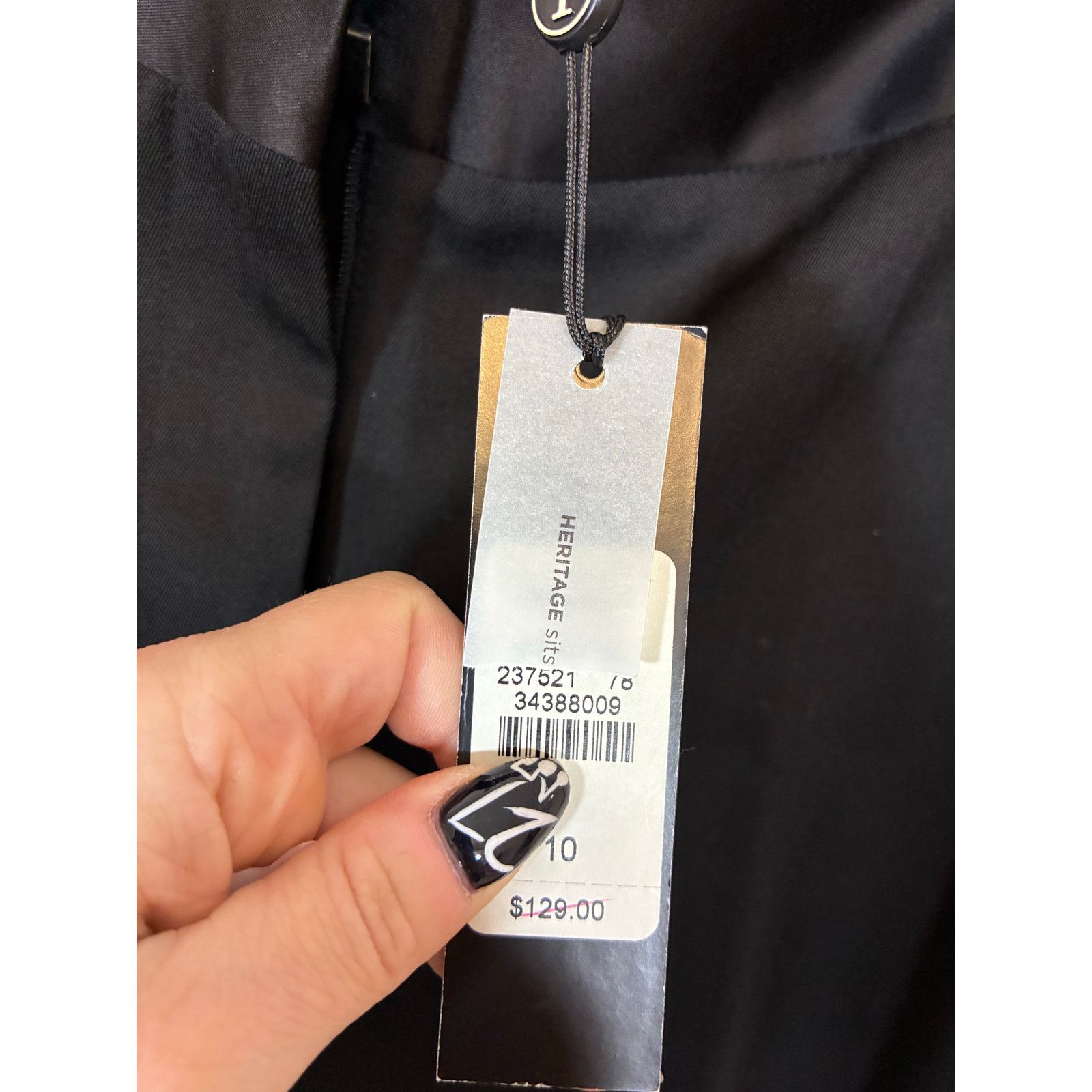 Other NWT Talbots Wool Blend Bi-Stretch Straight Dress Pants Sz 10 Size 32" / US 10 / IT 46 - 2 Thumbnail