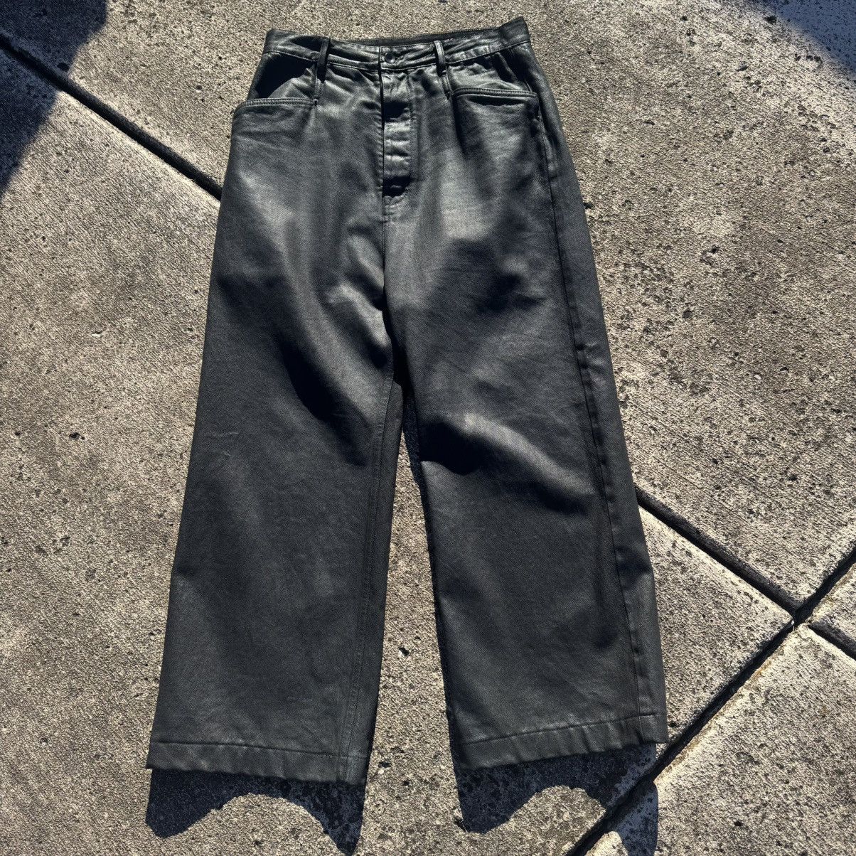 Rick Owens Drkshdw Rick Owens Mastodon Cut Waxed Denim SS17 Size US 29 - 8 Thumbnail