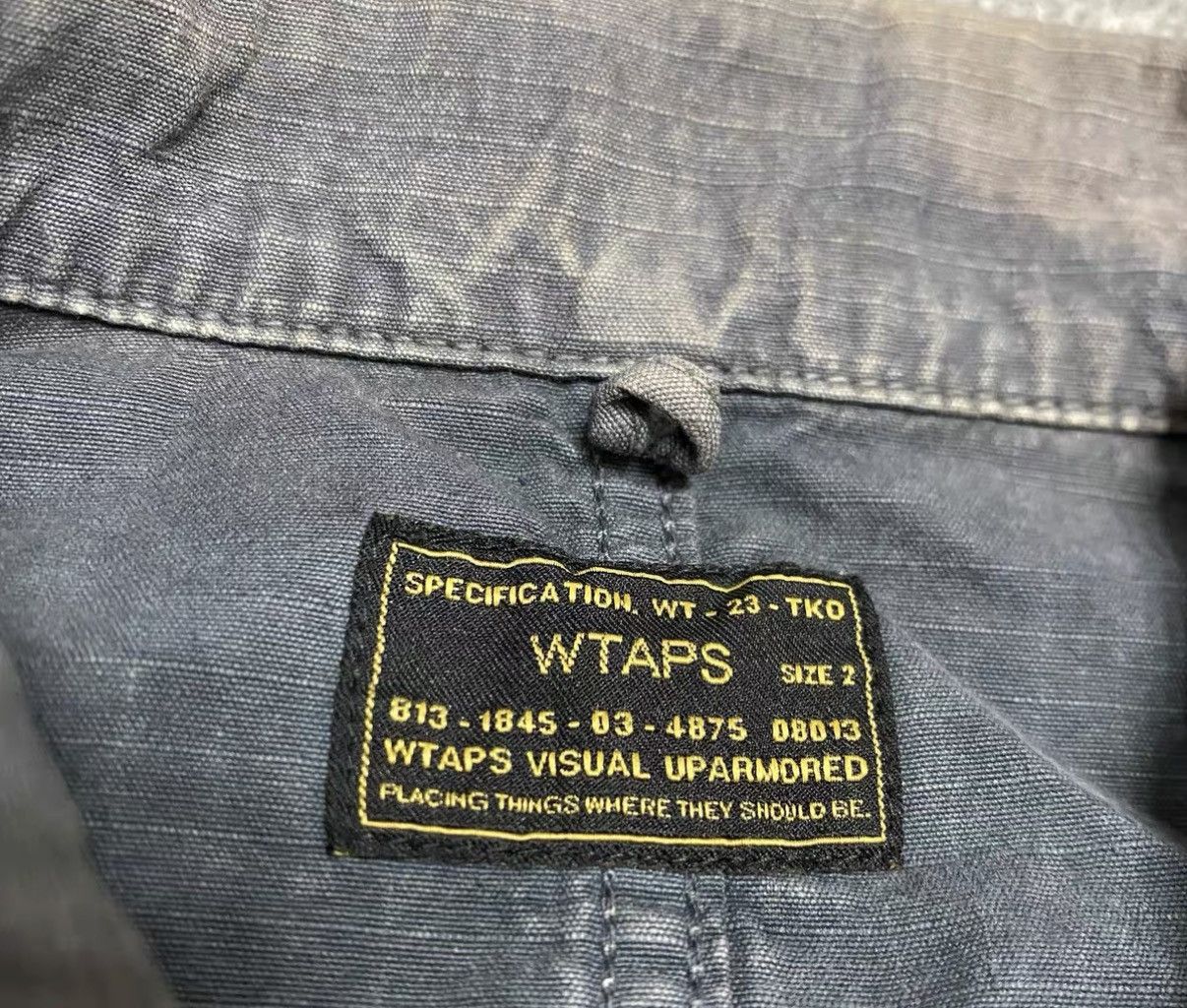 Wtaps WTAPS 15SS JUNGLE Wax Wash Four-Pocket Shirt Jacket J16 Size US M / EU 48-50 / 2 - 5 Thumbnail