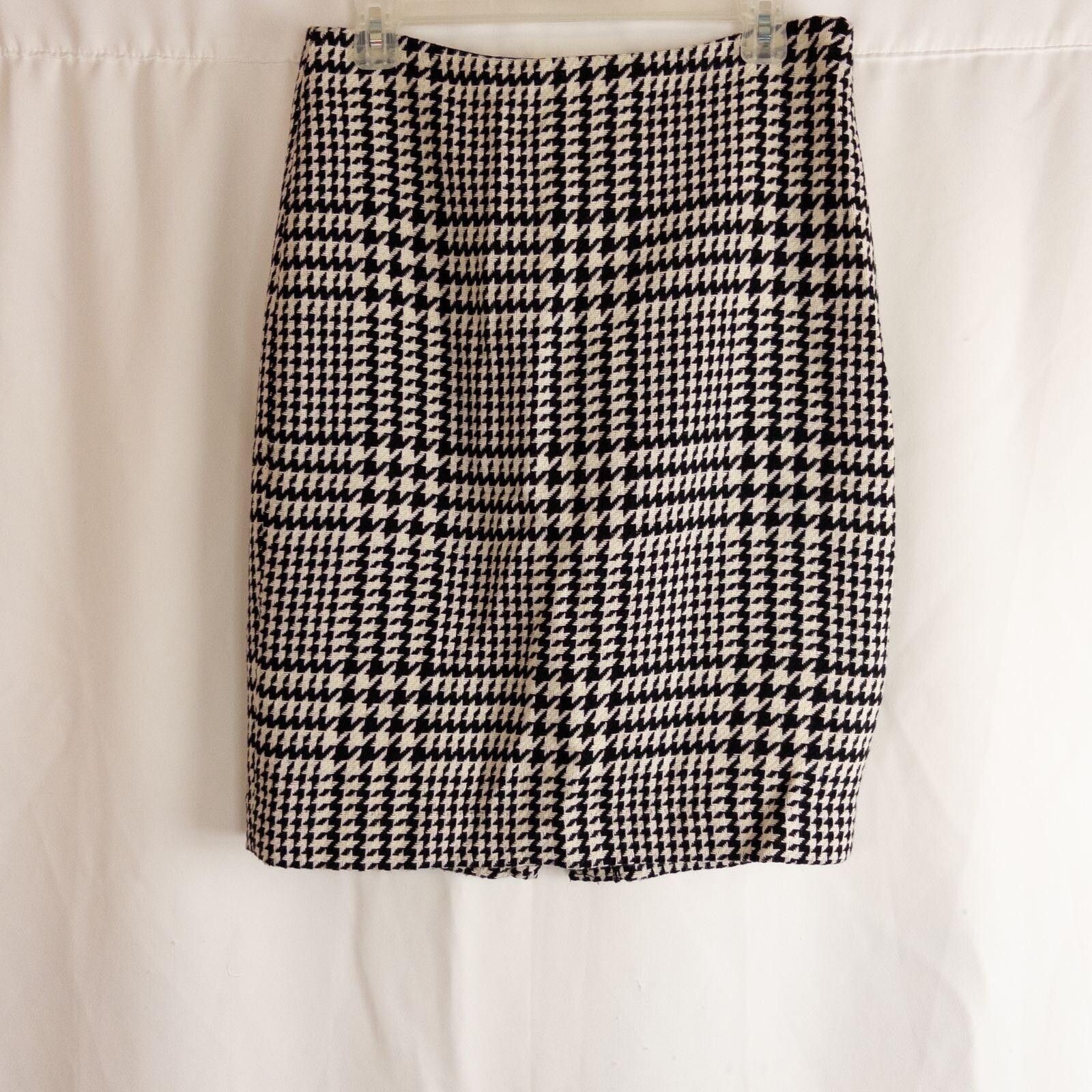 Other Liz Claiborne Vintage Black & White Skirt Womens 8 Medium Size 30" / US 8 / IT 44 - 1 Thumbnail
