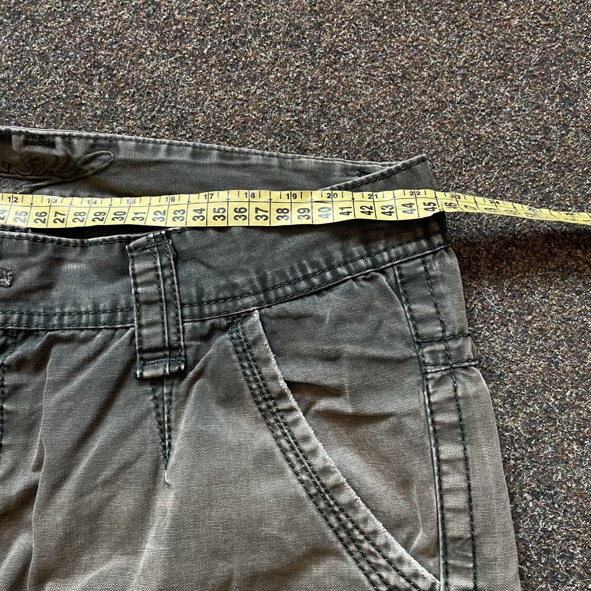 Vintage Vintage Y2K Baggy Cargo Pants Distressed Workwear Tan 36 Size US 36 / EU 52 - 7 Thumbnail