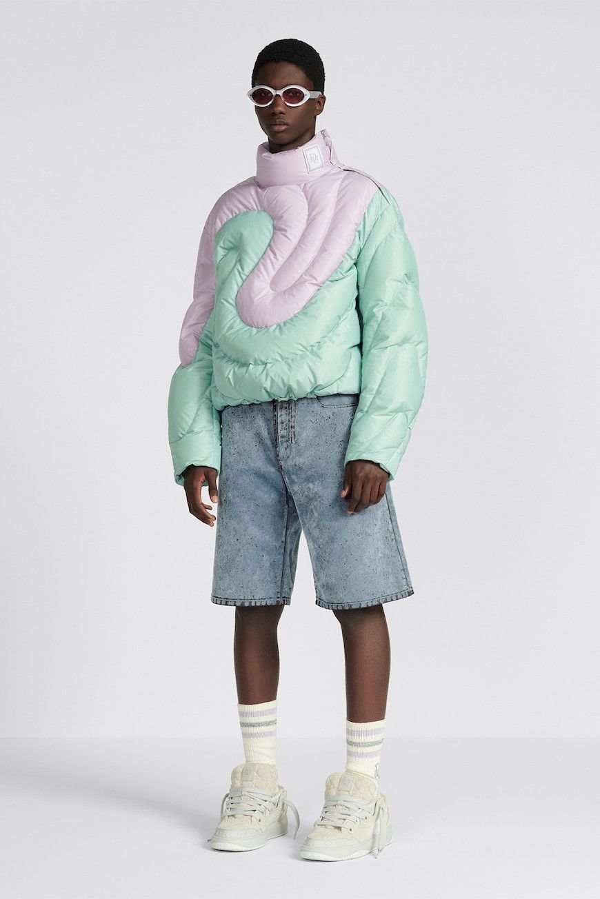 DIOR直営店 23SSセール 2-IN-1 JACKET パフスリーブ ジャケット Christian Dior(クリスチャンディオール) DIOR×KENNY SCHARF