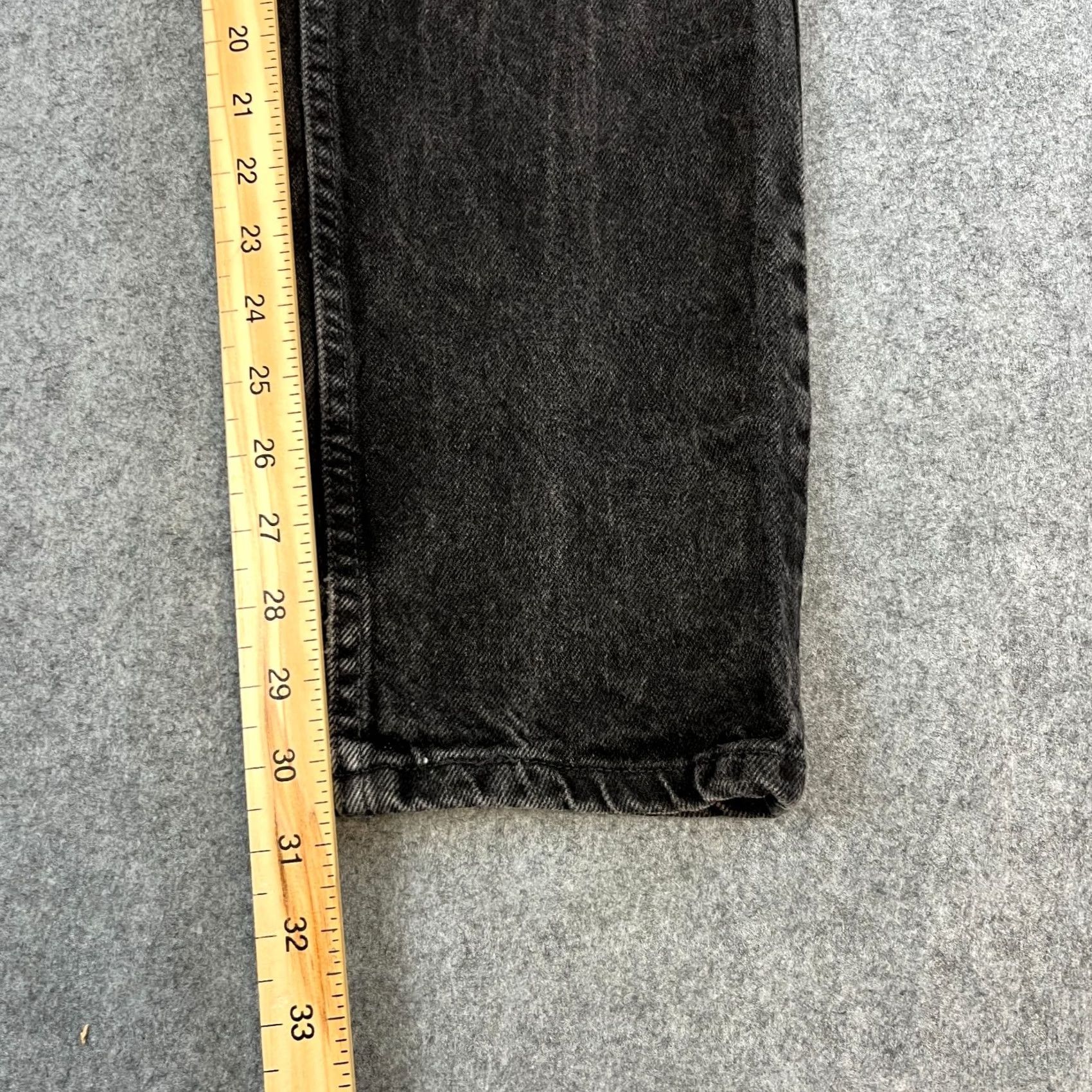 Levi's VINTAGE Levi's Slim High Waist Jeans Womens 8 Black Silent Silvertab 27 30 UK USA Denim 5-Pocket Cap Size 30" / US 8 / IT 44 - 4 Thumbnail