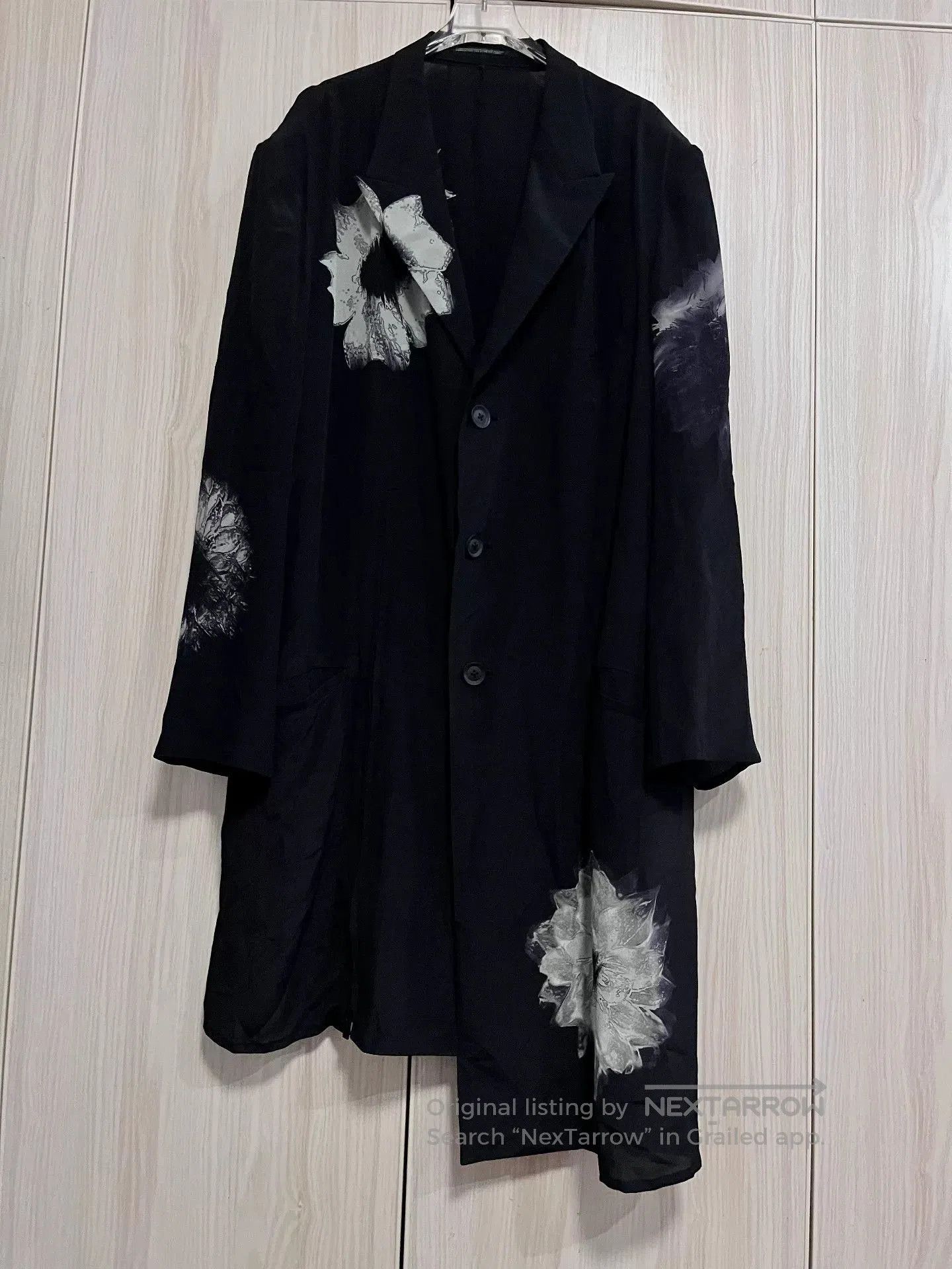 Yohji Yamamoto Yohji Yamamoto Silk Printed Jacket. Size M / US 6-8 / IT 42-44 - 2 Thumbnail