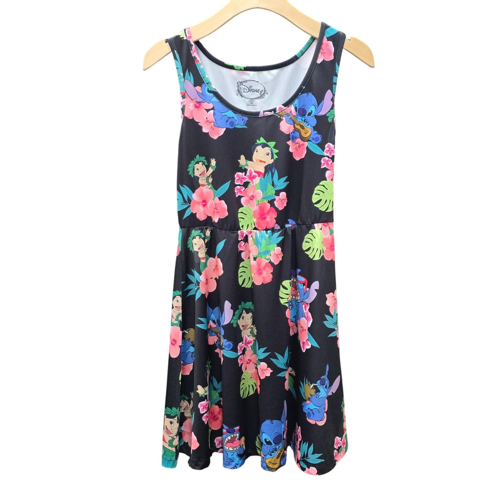 Disney Disney Lilo & Stitch Black Tank Dress, Girl's XL Size XL / US 12-14 / IT 48-50 - 1 Thumbnail