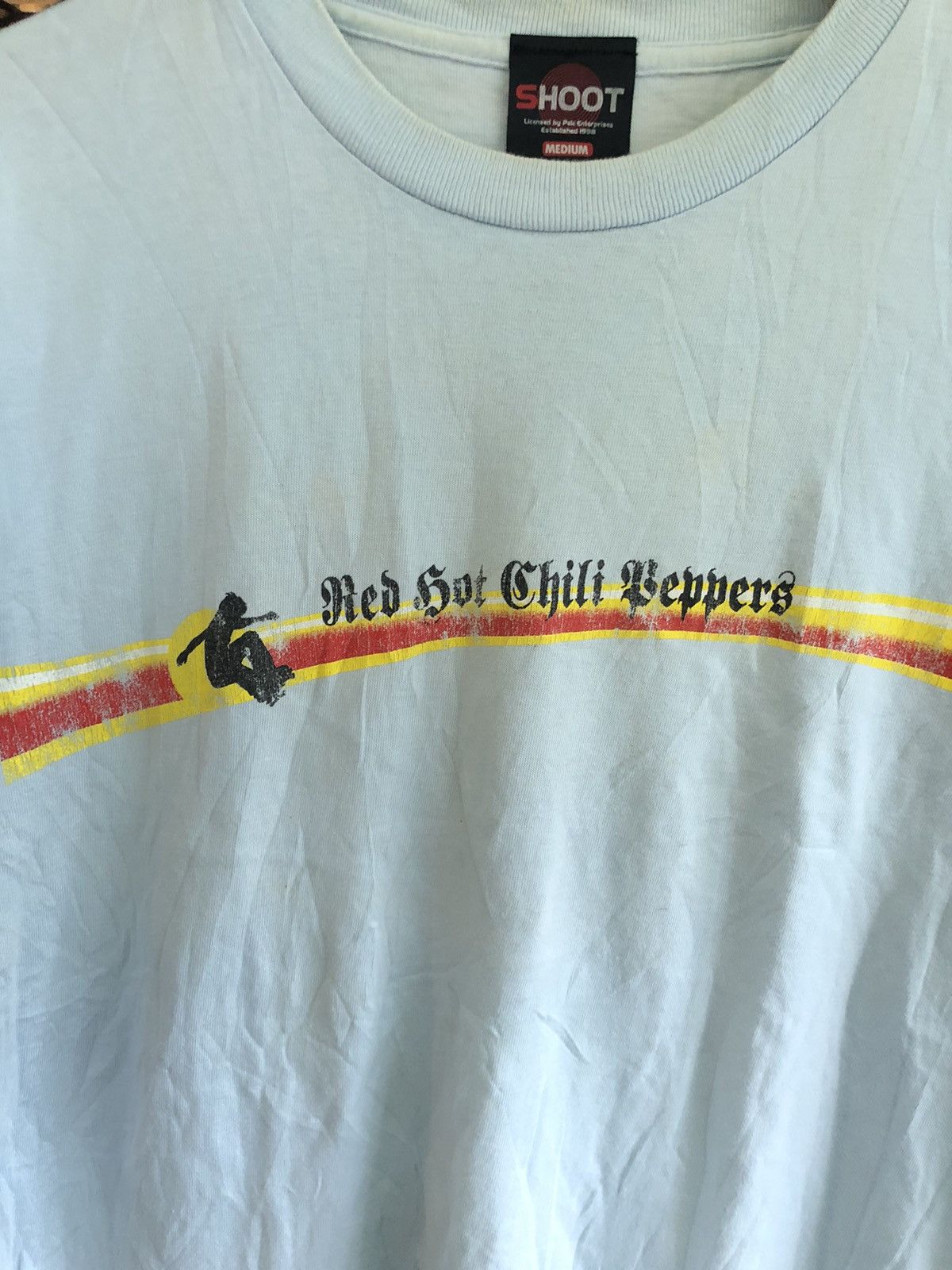 Band Tees × Vintage VTG RED HOT CHILI PEPERS SKATEBOARDING Size US M / EU 48-50 / 2 - 3 Thumbnail
