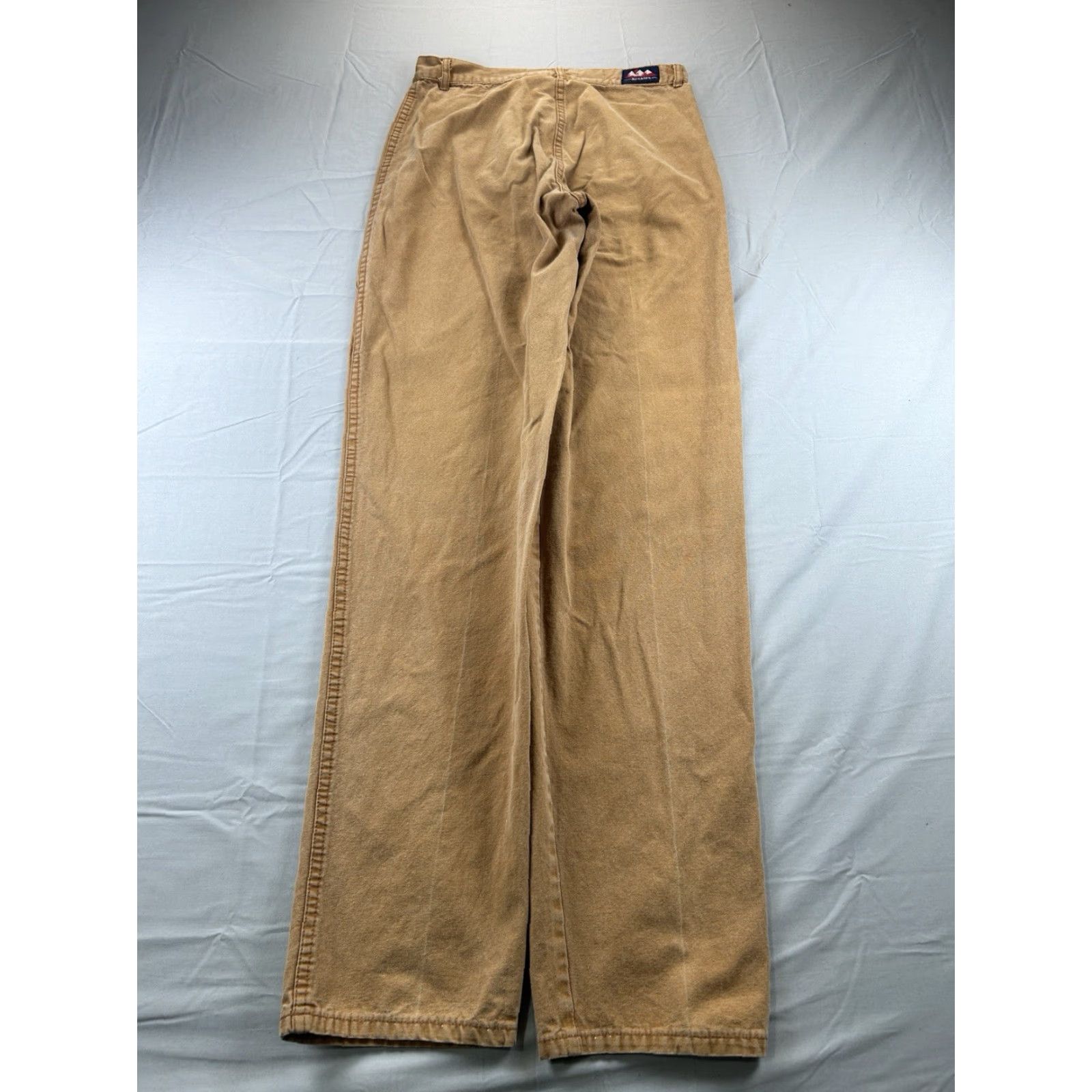 Vintage Rockies Pants 28 Regular Women’s 28x33.5 Western Pleated Brown Tan High Rise Chino Size 28" / US 6 / IT 42 - 2 Thumbnail