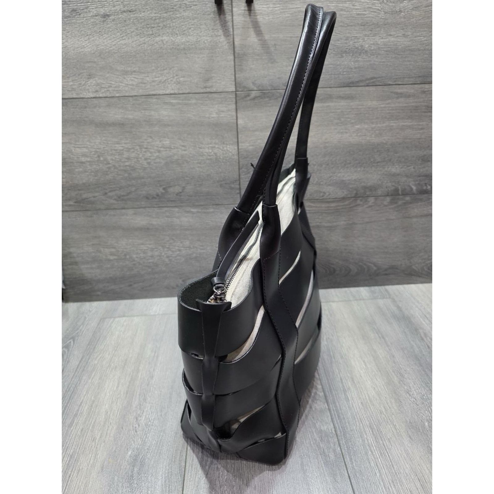 & Other Stories Botkier Hampton Leather Tote Shoulder bag Black B000474 Size ONE SIZE - 9 Thumbnail