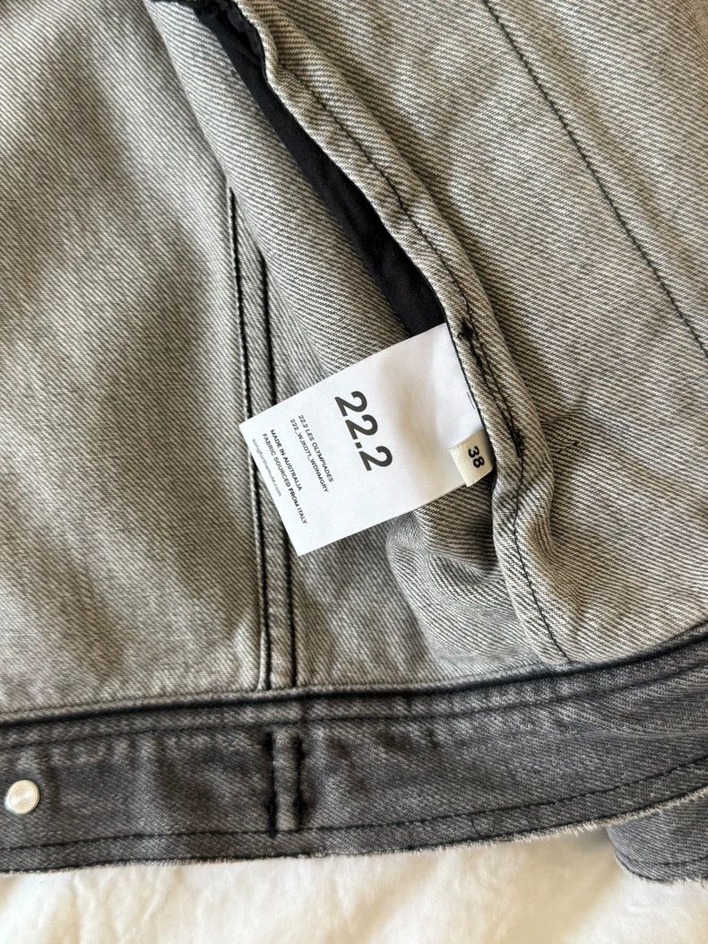 Song For The Mute Song For The Mute size 38 Denim jacket coat Size US S / EU 44-46 / 1 - 4 Thumbnail