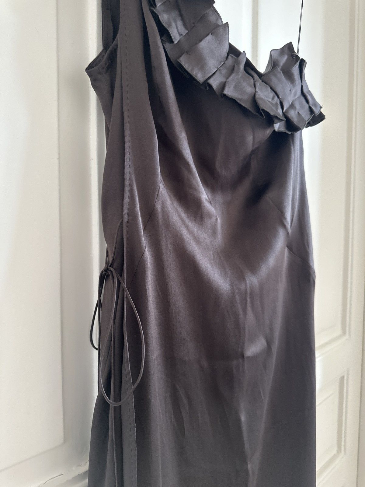 Hugo Boss Boss long one shoulder dress Size M / US 6-8 / IT 42-44 - 6 Thumbnail