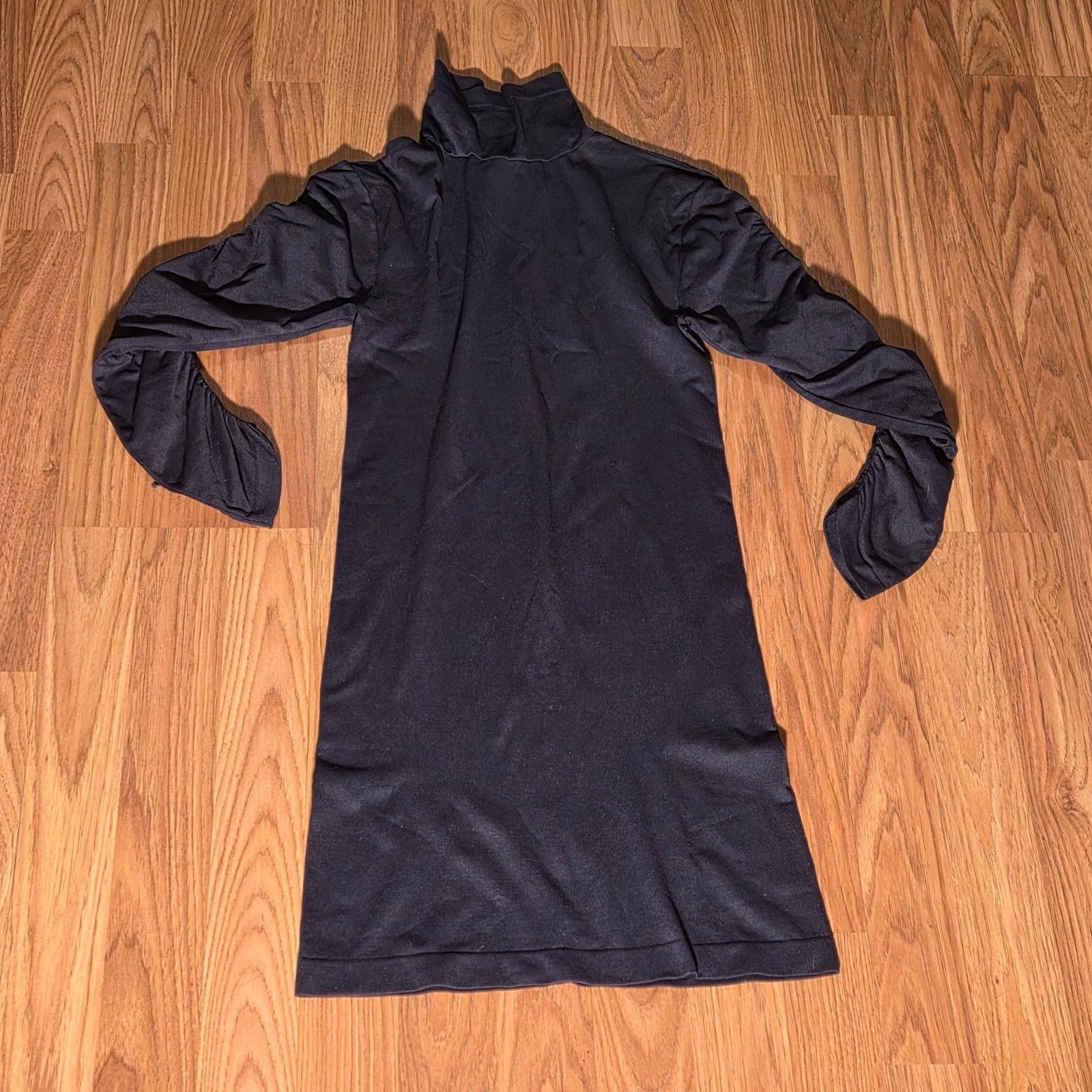 Georges Marciano Chic Marciano Black Long Sleeve Turtleneck Top - XS Size XS / US 0-2 / IT 36-38 - 4 Thumbnail
