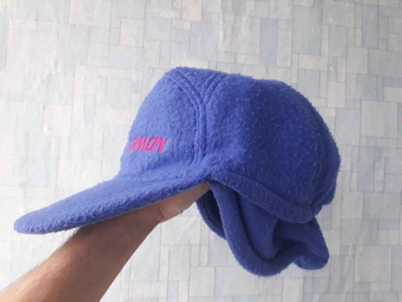 Salomon RARE🔥Vintage Salomon 90’s Fleece Polartec Cap Hat Size ONE SIZE - 2 Thumbnail