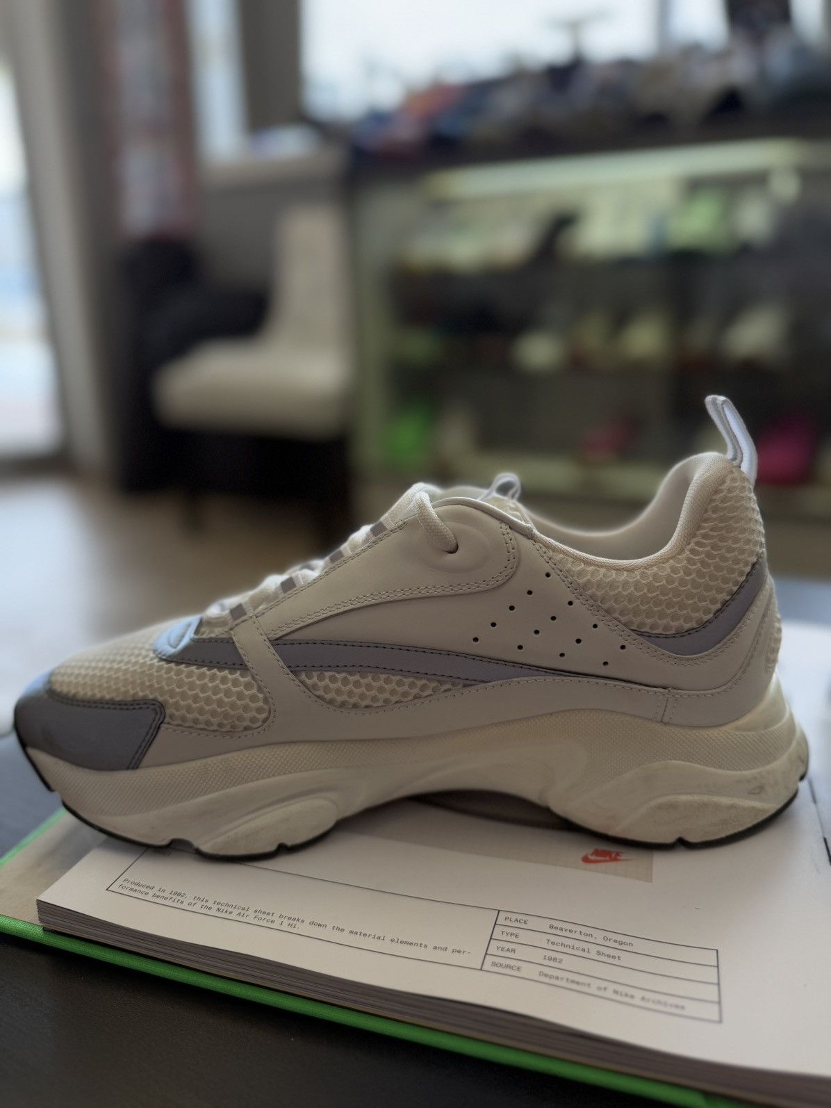 Dior Dior B22 White Sneakers Size 43EU/10US Discontinued Size US 10 / EU 43 - 5 Thumbnail