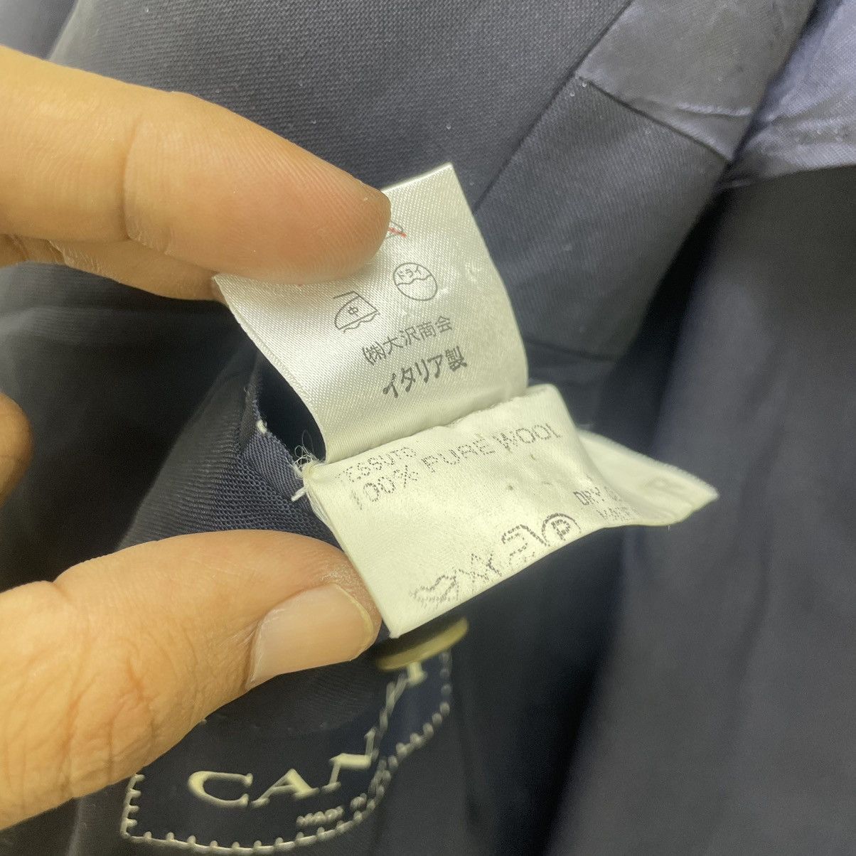 Canali 💥Italian Designer Canali Double Breast Jacket Size US M / EU 48-50 / 2 - 5 Thumbnail