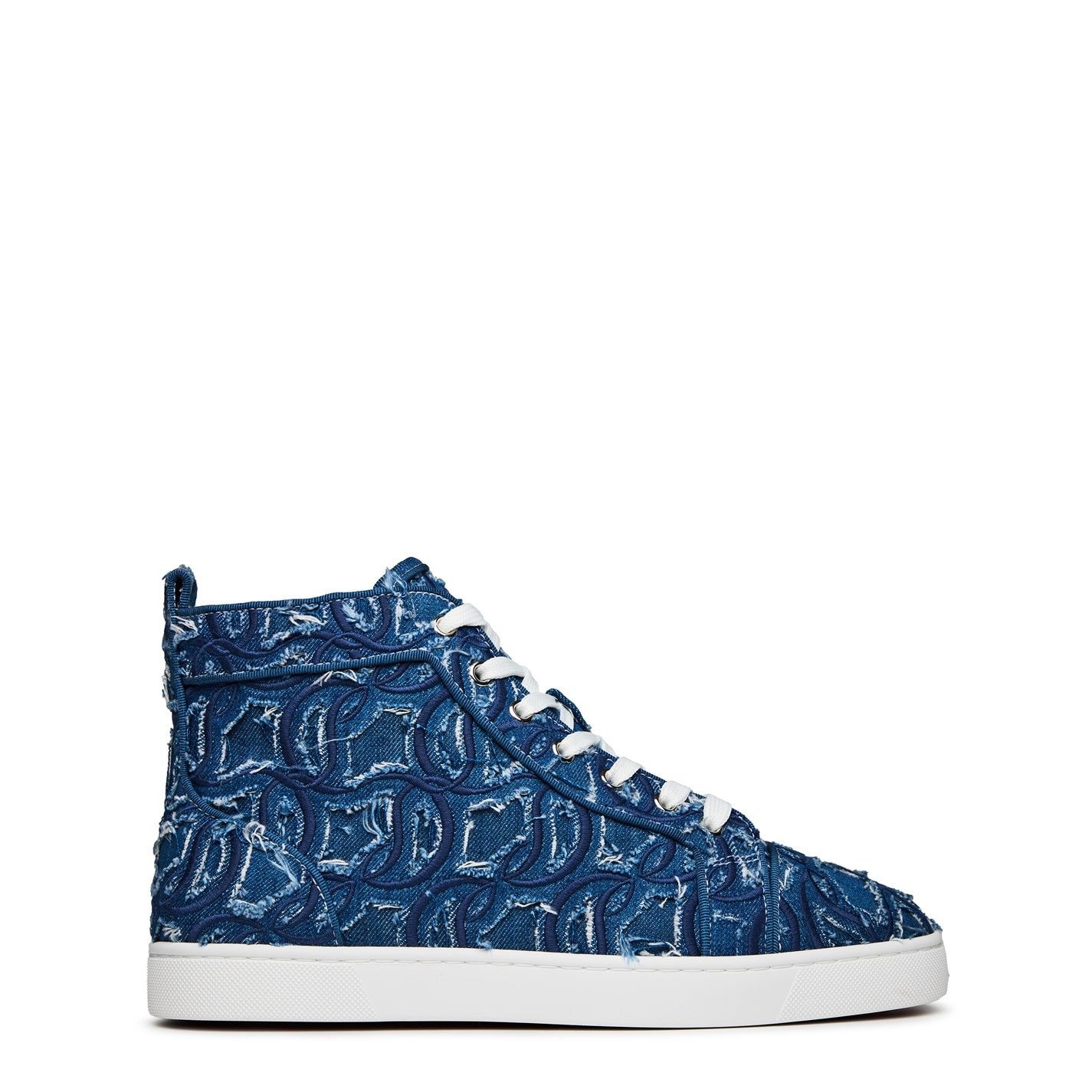Christian Louboutin Louis High-Top Sneakers Size US 11 / EU 44 - 1 Thumbnail