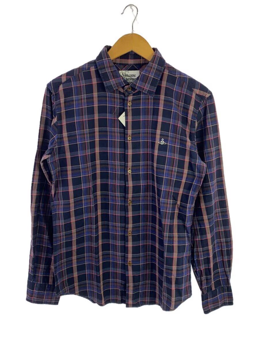 Vivienne Westwood Plaid Orb Button Shirt Size US M / EU 48-50 / 2 - 1 Thumbnail