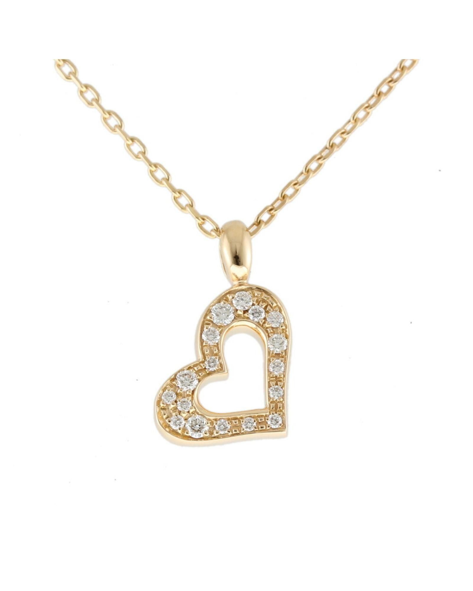 image of Piaget Diamond Rose Gold Necklace, Women's