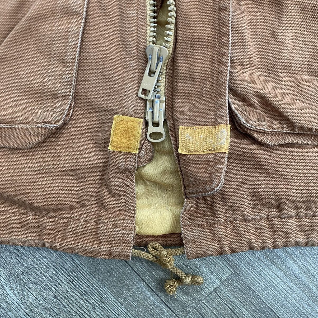 Japanese Brand Vintage Kearney House Quilted Work Jacket Canvas Rust Brown Size US L / EU 52-54 / 3 - 9 Thumbnail