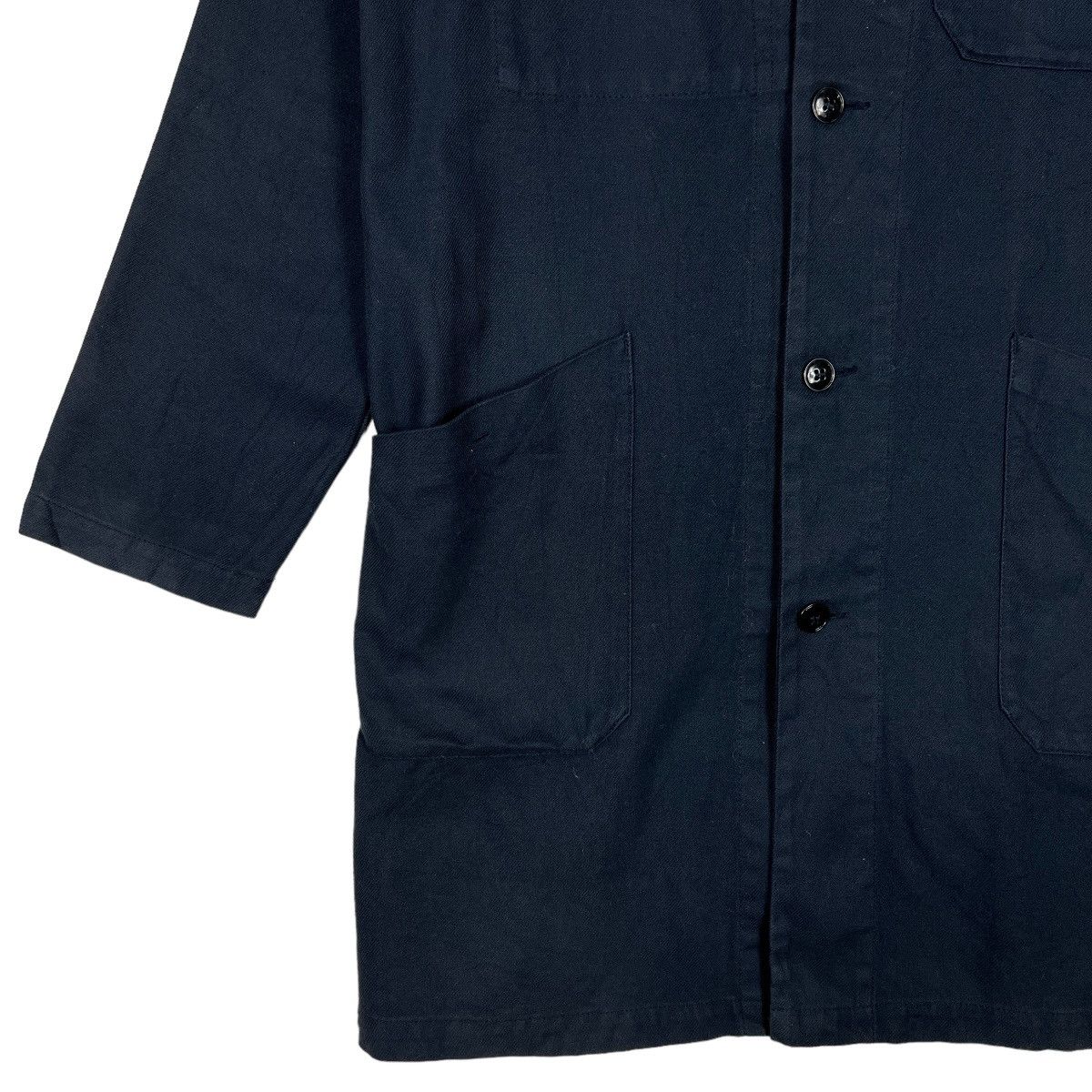 CABANE de ZUCCa × Issey Miyake × Zucca 🔥 ZUCCA TRAVAIL ISSEY MIYAKE INDIGO CHORE JACKET Size US S / EU 44-46 / 1 - 4 Thumbnail