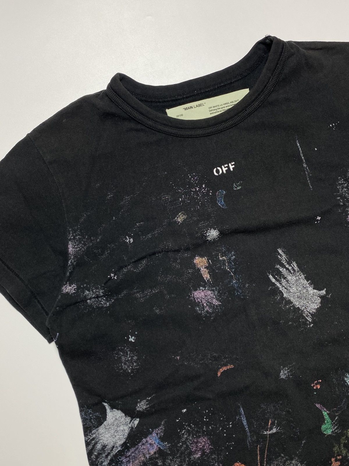 Off-White Off-White Galaxy Brushed Arrow T-Shirt Size US S / EU 44-46 / 1 - 9 Thumbnail