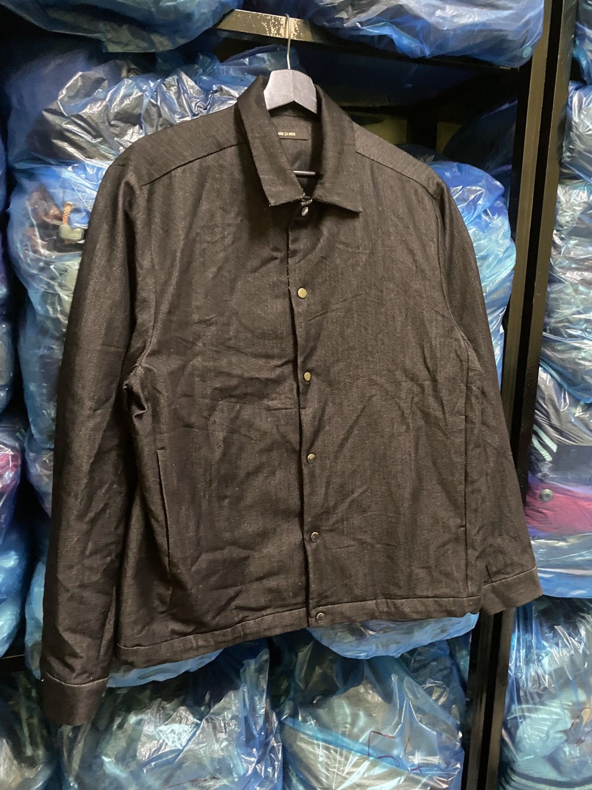 Japanese Brand COMME CA MEN JEANS COACH JACKET Size US M / EU 48-50 / 2 - 3 Thumbnail
