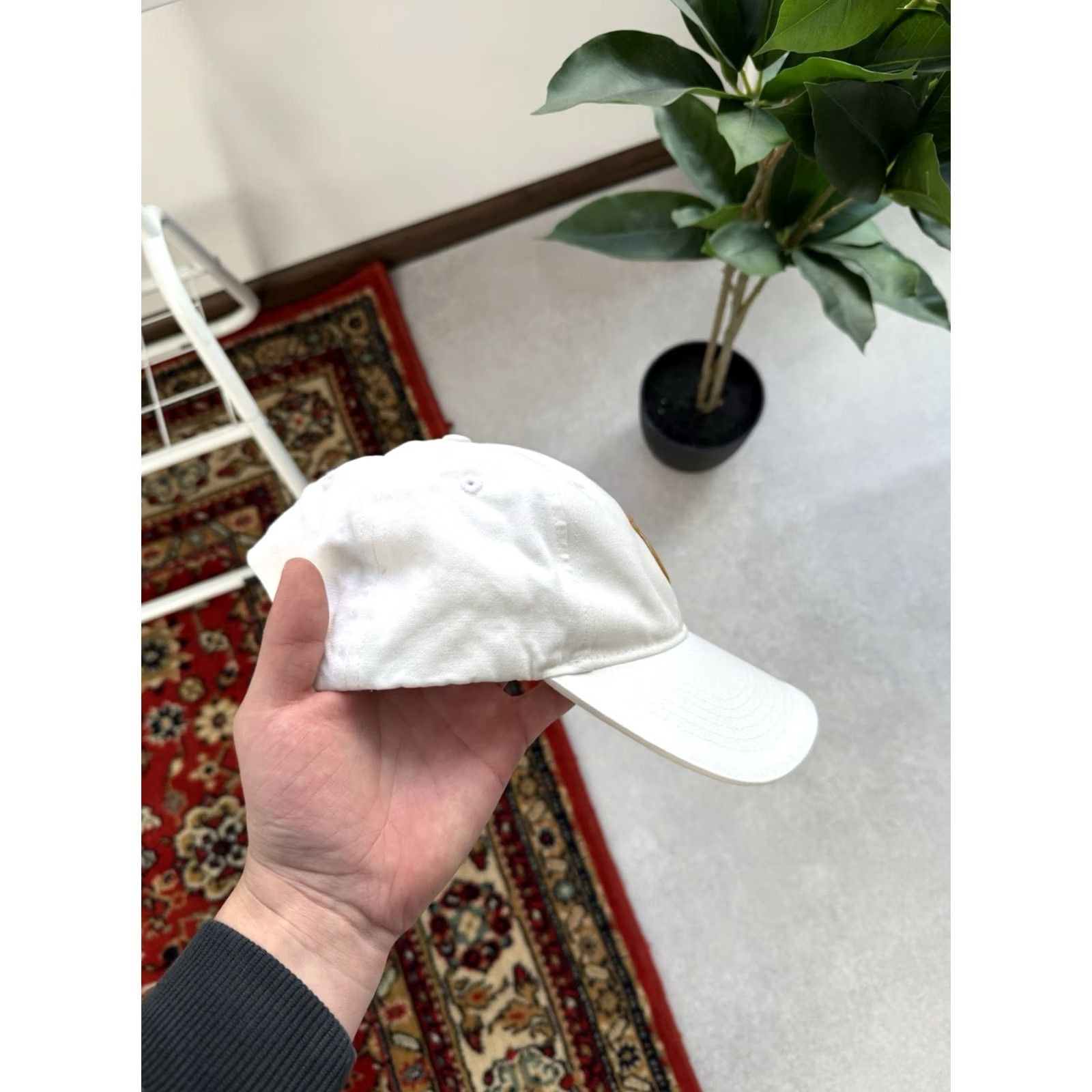 Vintage VINTAGE Porsche Baseball Cap White Drivers Selection Men’s One Size Cap Size ONE SIZE - 4 Thumbnail