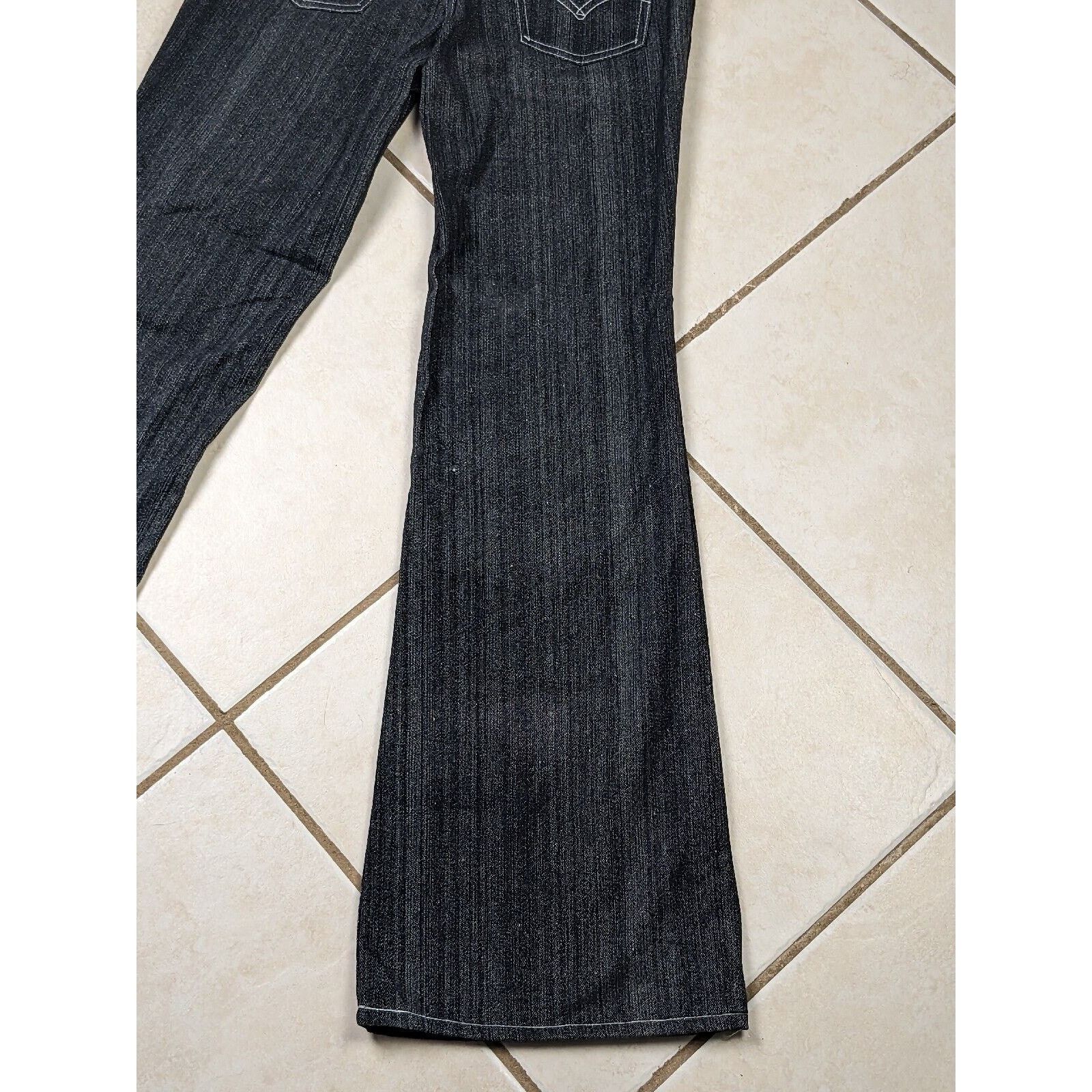 Levi's Vtg NWT 60s Levis Jeans Big E White Tab Flare Boot Cut Pants Size 28" / US 6 / IT 42 - 20 Thumbnail