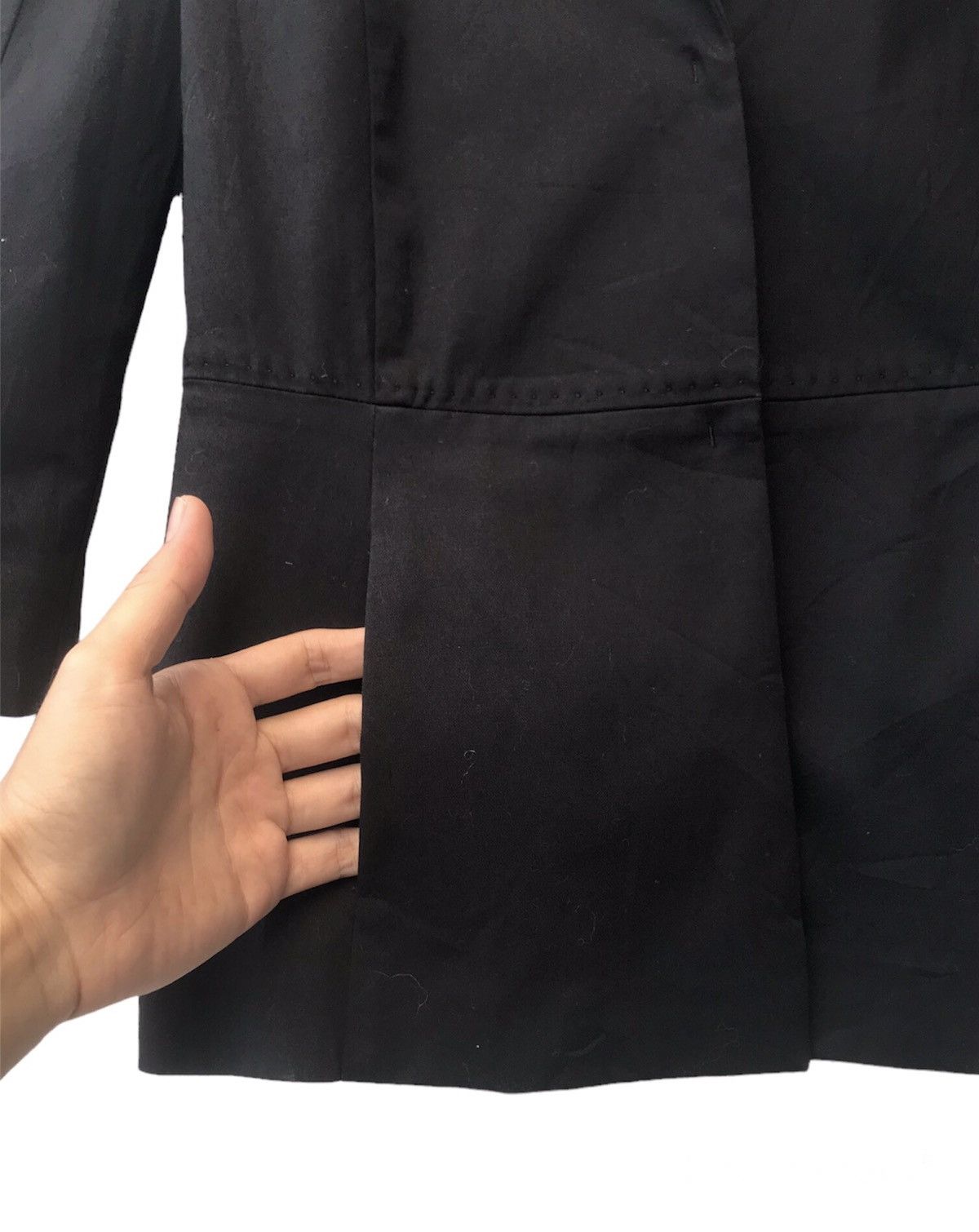 Max Mara Max Mara Studio Cotton Stretch Jacket Size M / US 6-8 / IT 42-44 - 4 Thumbnail