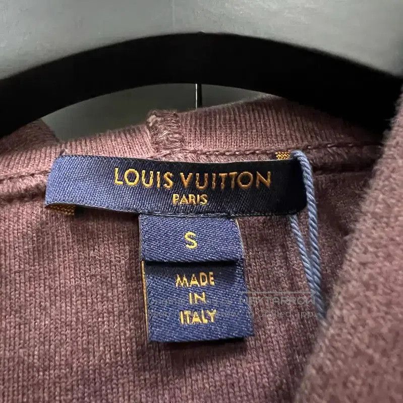 Louis Vuitton Louis Vuitton Cropped Purple Hoodie for Women . Size S / US 4 / IT 40 - 4 Thumbnail