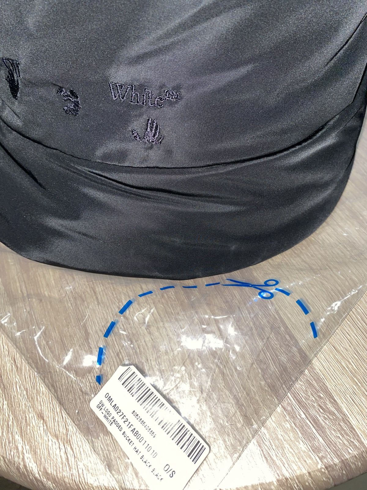 Off-White Off-White Logo-embroidered unisex Bucket Hat Size ONE SIZE - 3 Thumbnail