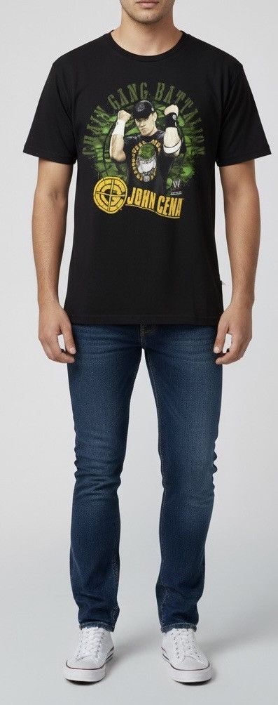 WWE T SHIRT JOHN CENA Size US S / EU 44-46 / 1 - 2 Thumbnail