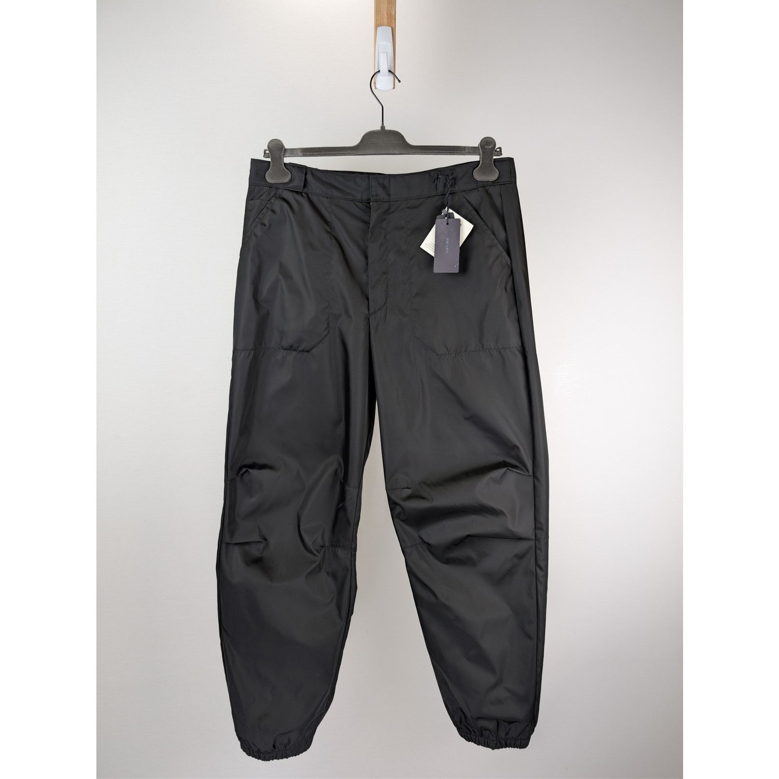 Prada o1rshd1 Re-Nylon Pants Trousers in Black Size US 36 / EU 52 - 3 Thumbnail