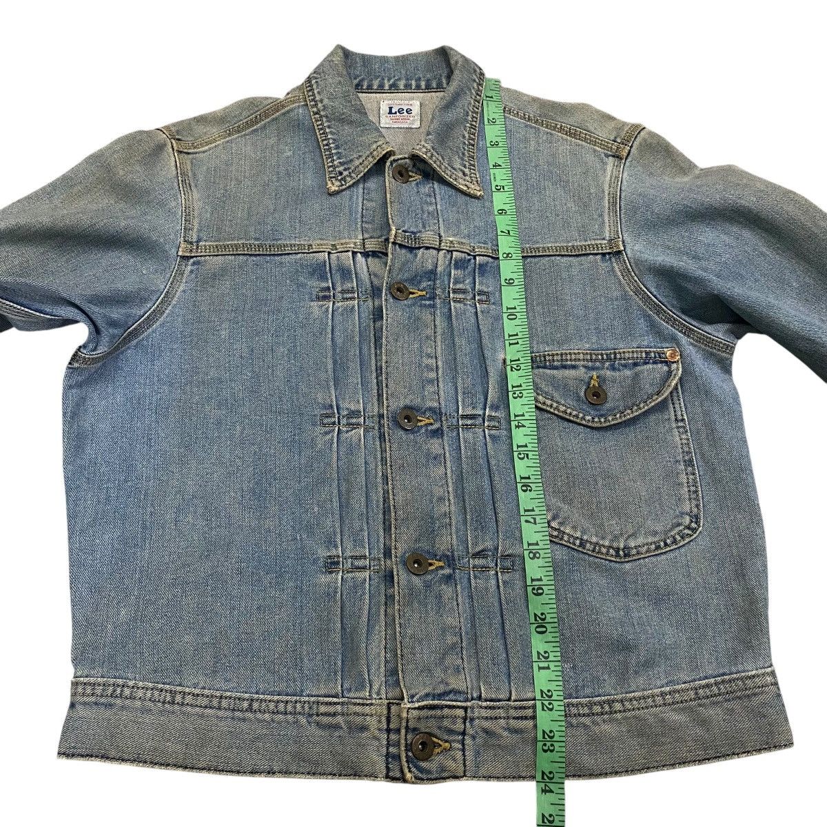 Lee × Levi's Vintage Clothing × Vintage Vintage 90s Lee Cowboy Left Hand Denim Jacket Sanforized Size US M / EU 48-50 / 2 - 17 Thumbnail