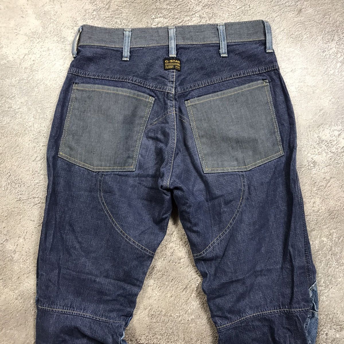 Vintage Vintage 90s G-Star Raw Baggy Distressed Jeans Grunge Logo 29 Size US 29 - 6 Thumbnail