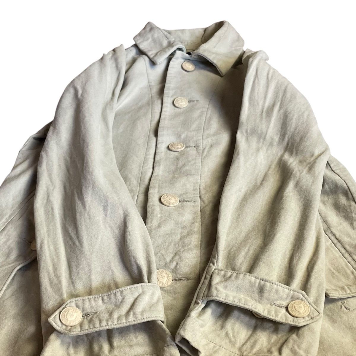 CABANE de ZUCCa 🇯🇵 CABANE DE ZUCCA BUTTON UP HEAVY COAT JACKET Size US M / EU 48-50 / 2 - 5 Thumbnail