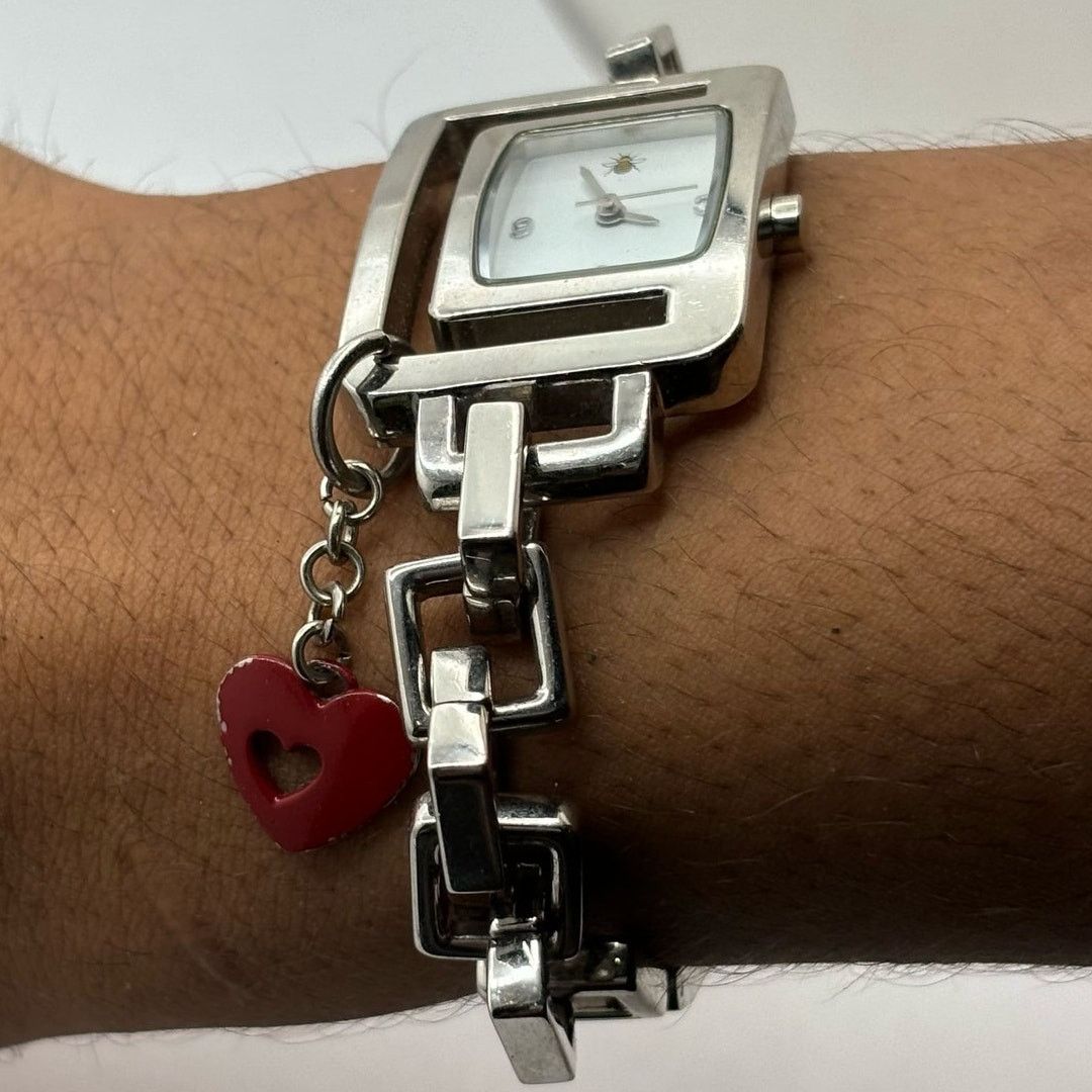 Other Silver Oui Art Heart Watch Size ONE SIZE - 5 Thumbnail