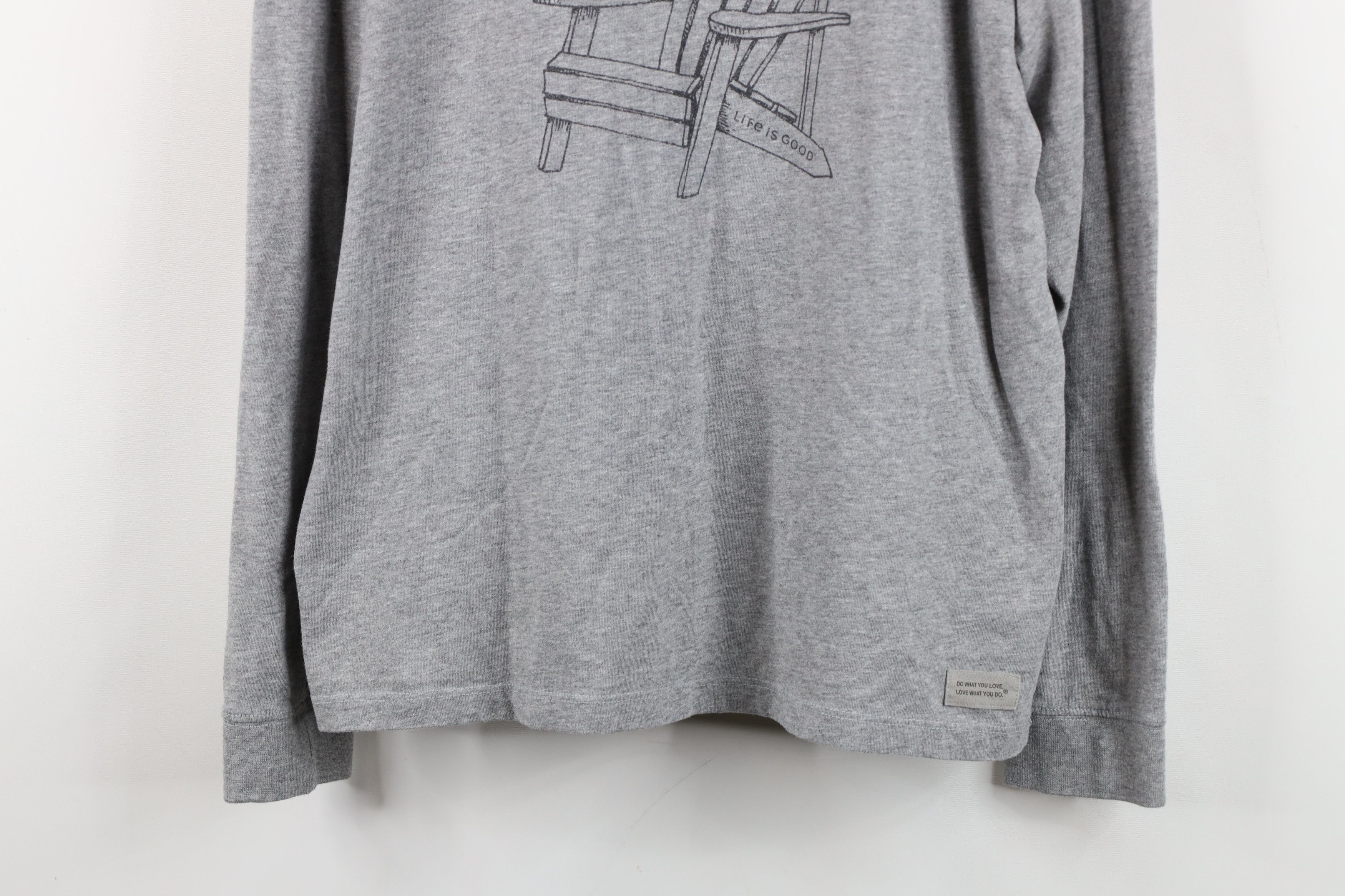 Life is Good Life Is Good Beach Chair French Fry Long Sleeve T-Shirt Size L / US 10 / IT 46 - 3 Thumbnail