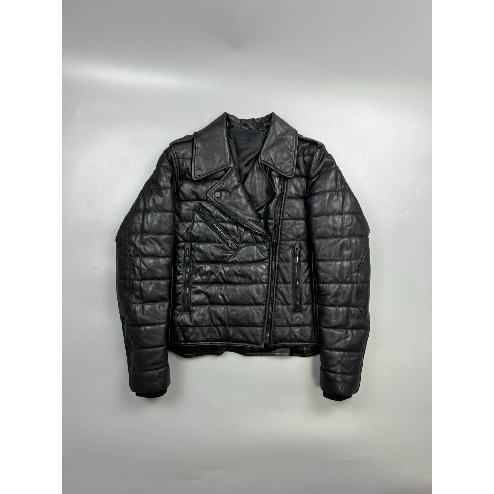 Alexander Wang for H&M Biker Leather Quilted Jacket (Y0783)