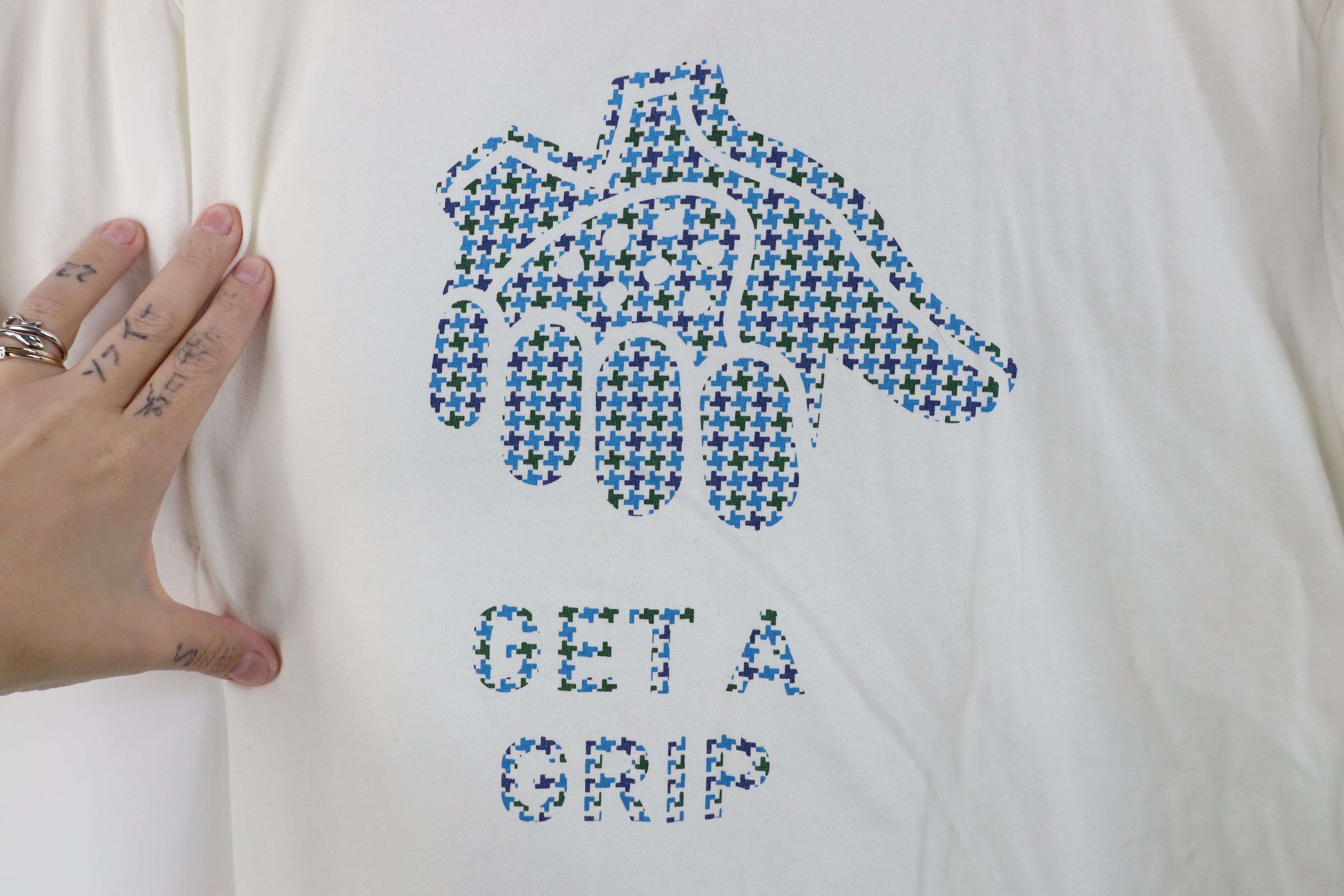 Puma Puma Golf Spell Out Get A Grip Short Sleeve T-Shirt White Size US M / EU 48-50 / 2 - 5 Thumbnail
