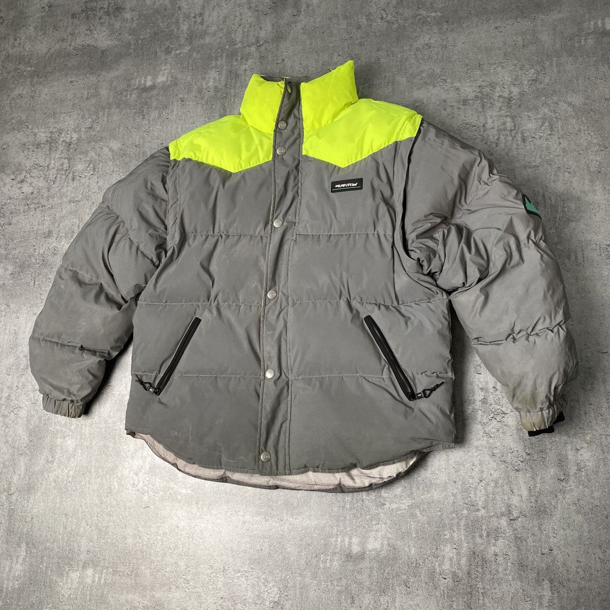 Rap Tees Grimey Puffy Vostok Reflective Grey Jacket L Size US L / EU 52-54 / 3 - 10 Thumbnail