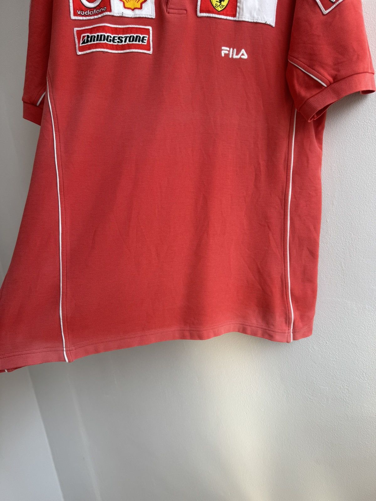 Fila Ferrari Vintage 90s Racing Shirt Fila Tee Rare Formula F1 Size US L / EU 52-54 / 3 - 10 Thumbnail