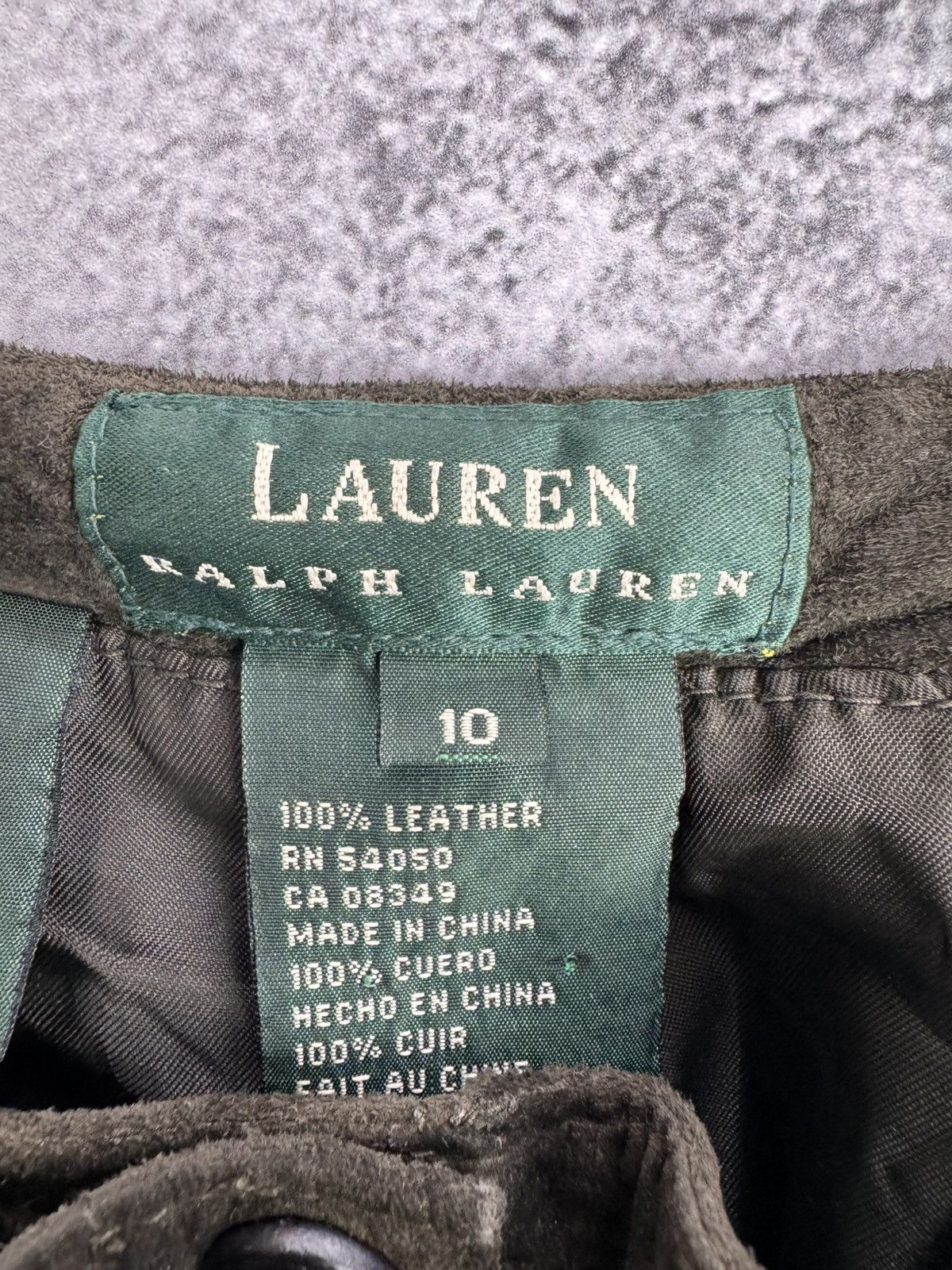 Ralph Lauren Lauren Ralph Lauren Women Suede Pants Khaki Vintage Size M Size 32" / US 10 / IT 46 - 9 Thumbnail
