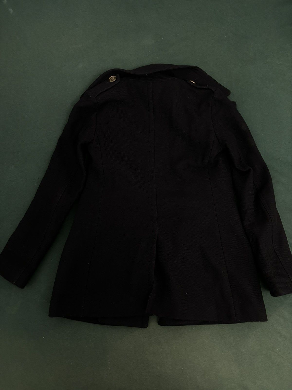 Burberry × Vintage Burberry Brit double-breasted peacoat Size XS / US 0-2 / IT 36-38 - 10 Thumbnail