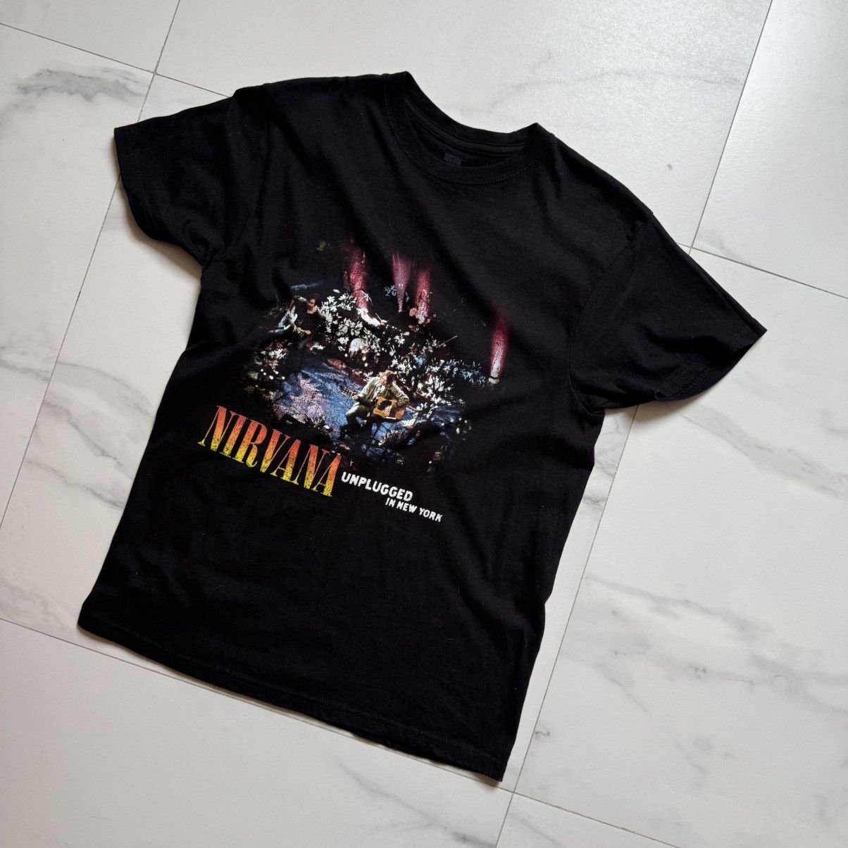 Band Tees × Nirvana × Unplugged Museum Nirvana Unplugged In New York T-Shirt Size US M / EU 48-50 / 2 - 3 Thumbnail