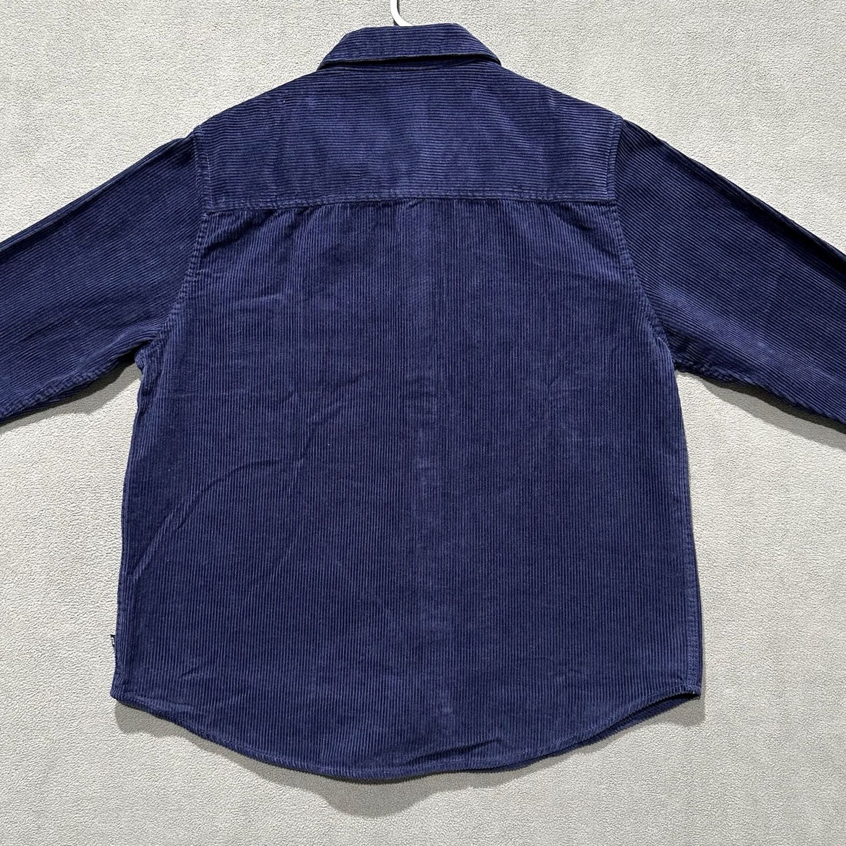 Gap Gap Shirt Mens Medium Navy Blue Corduroy Long Sleeve Button Up NWT Size US M / EU 48-50 / 2 - 2 Thumbnail