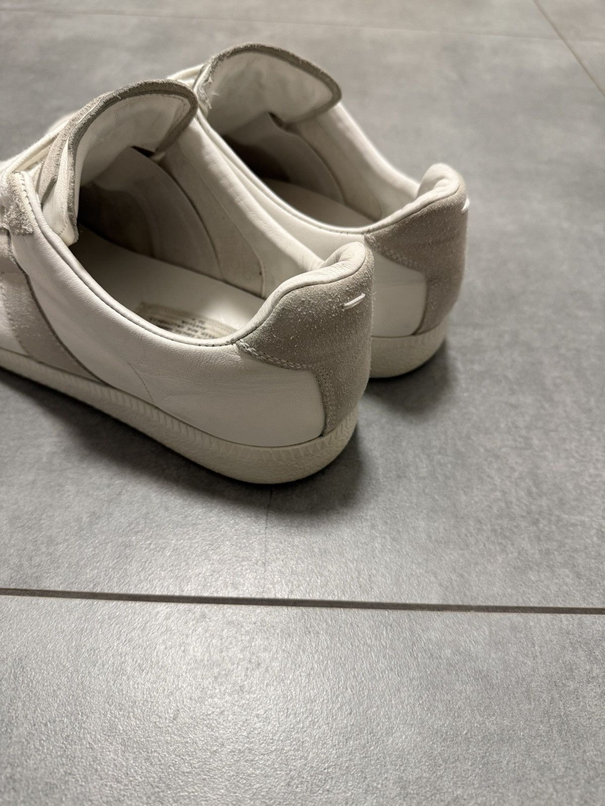 Maison Margiela Maison Margiela GAT White Sneakers gats margiela Size US 7.5 / EU 40-41 - 5 Thumbnail