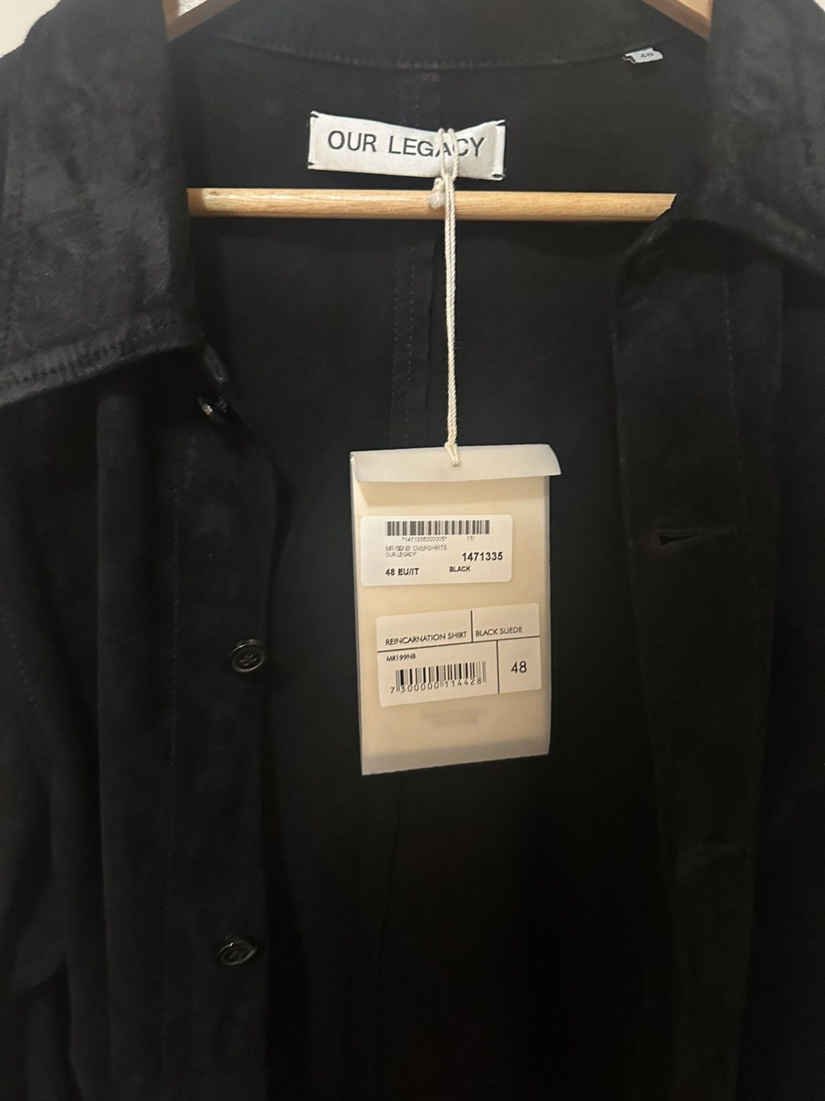 Our Legacy Reincarnation Suede Shirt Size US M / EU 48-50 / 2 - 8 Thumbnail